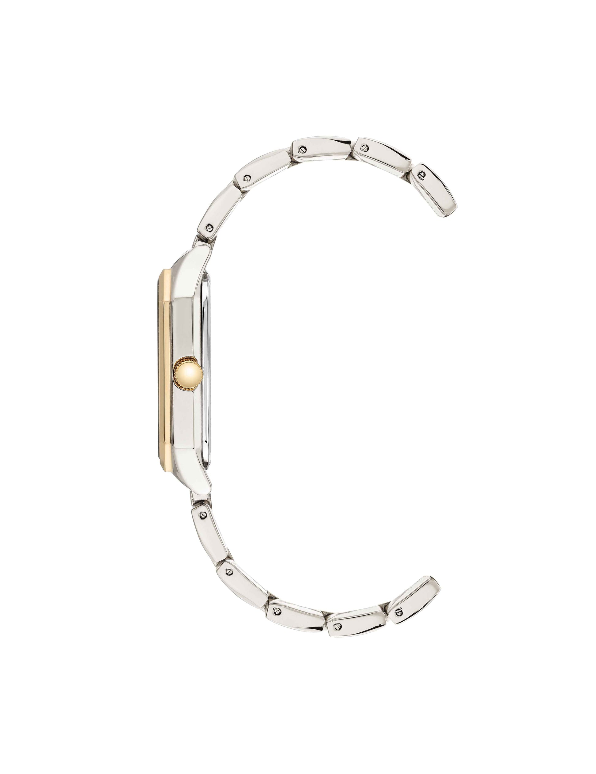 Anne Klein Octagonal Metal Bracelet Watch