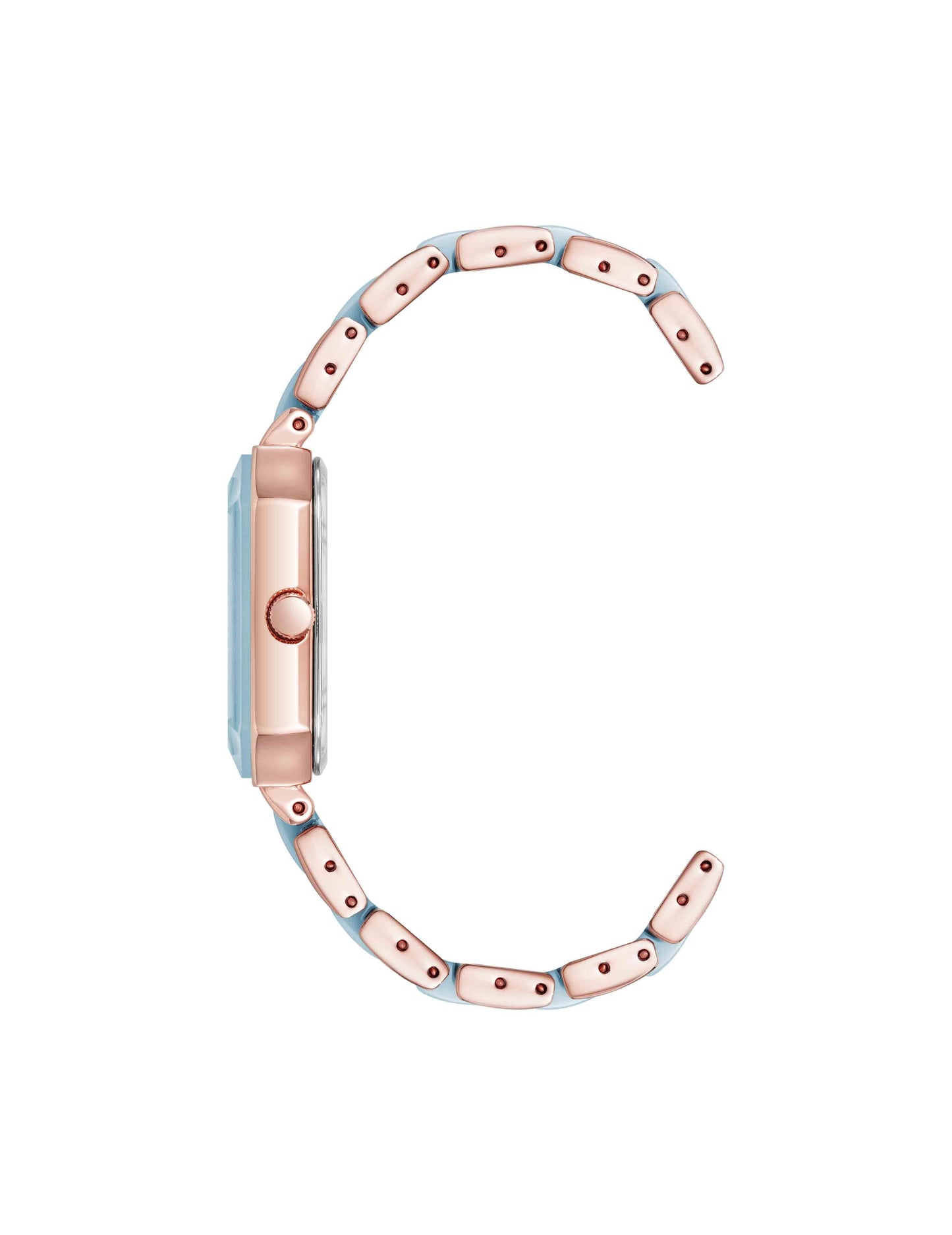 Anne Klein Octagonal Shaped Ceramic Bracelet Watch