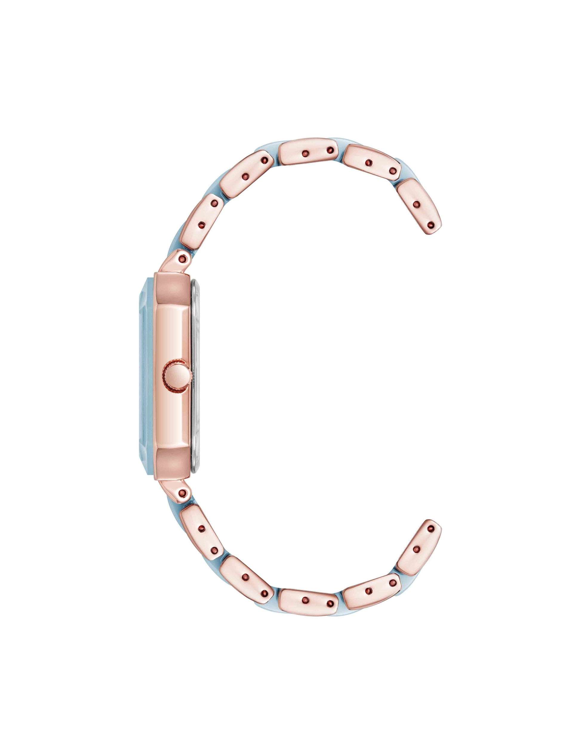 Anne Klein Octagonal Shaped Ceramic Bracelet Watch