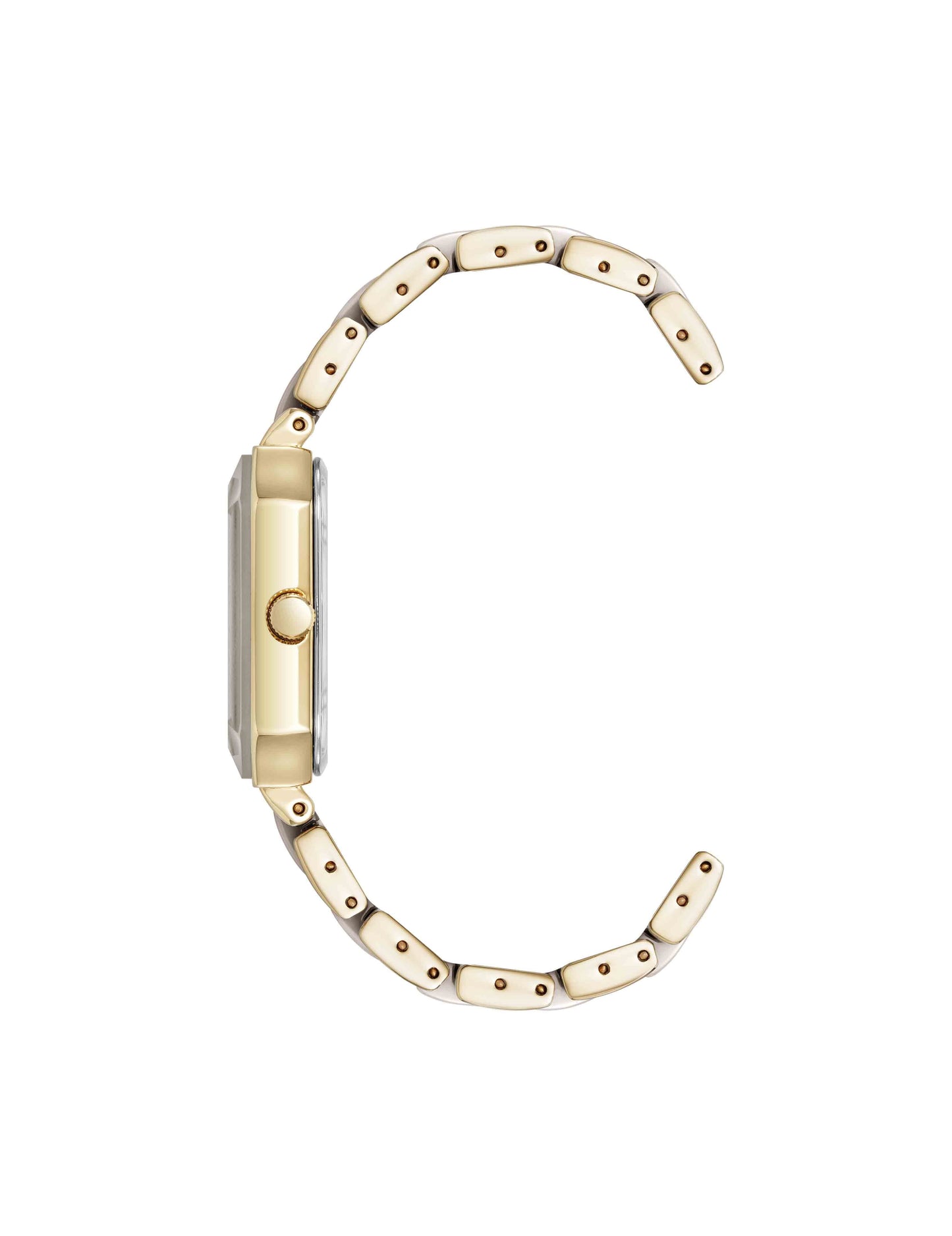Anne Klein Octagonal Shaped Ceramic Bracelet Watch