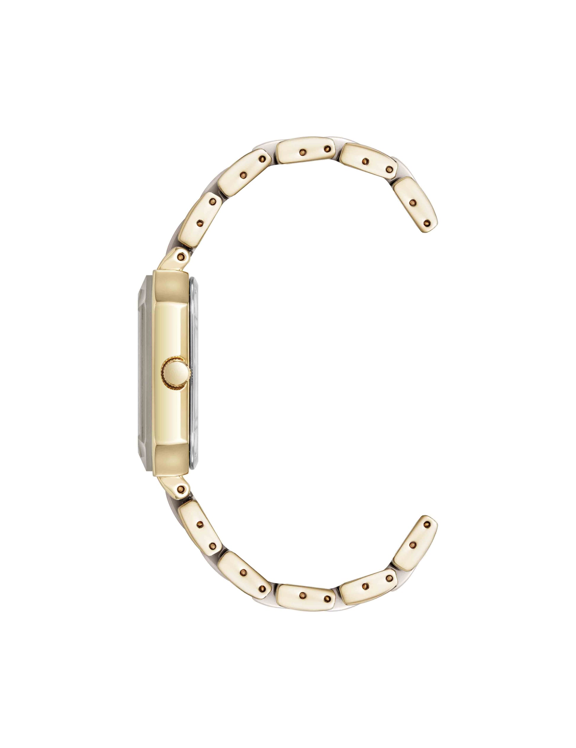 Anne Klein Octagonal Shaped Ceramic Bracelet Watch
