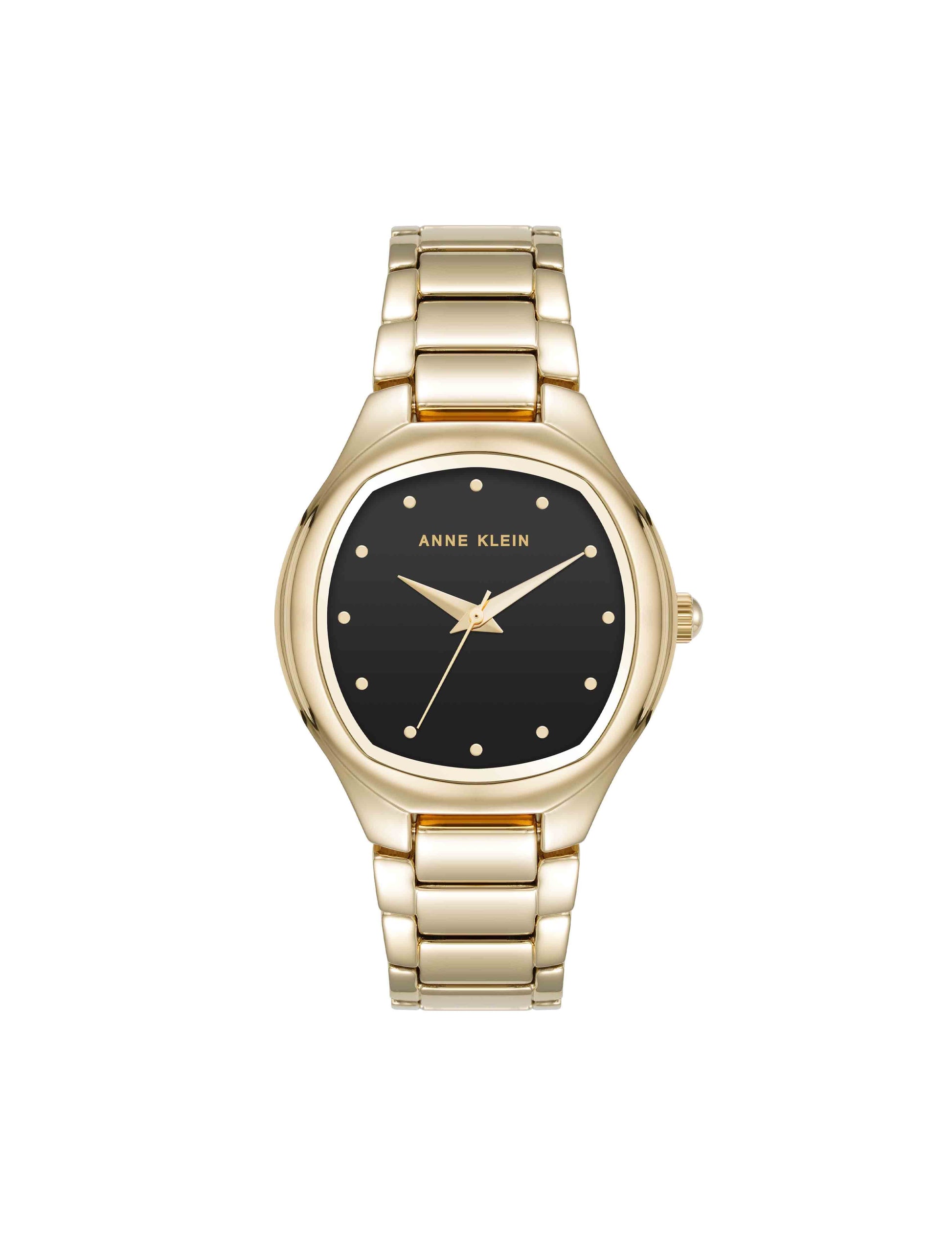 Anne Klein Cushion Case Metal Bracelet Watch