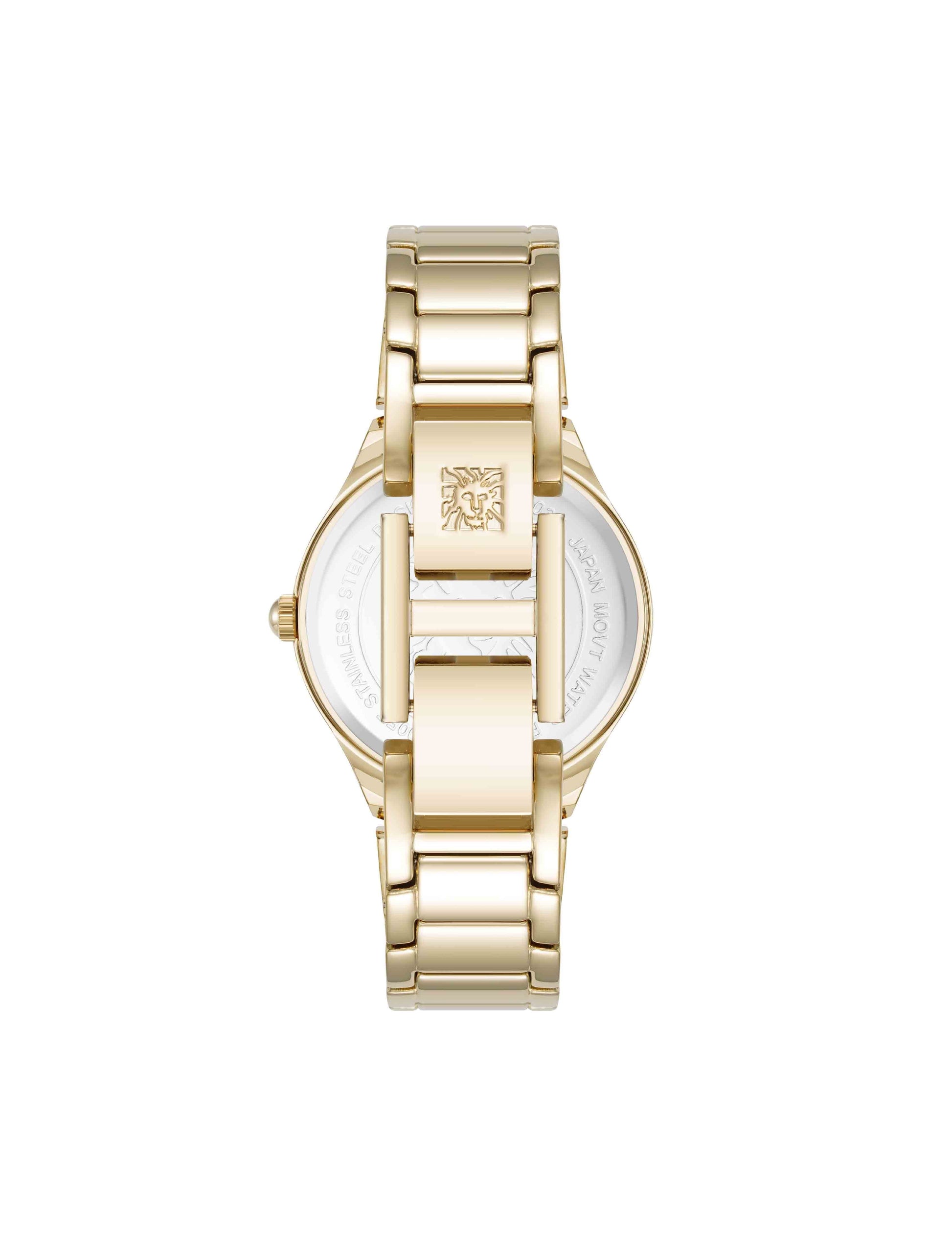 Anne Klein Cushion Case Metal Bracelet Watch
