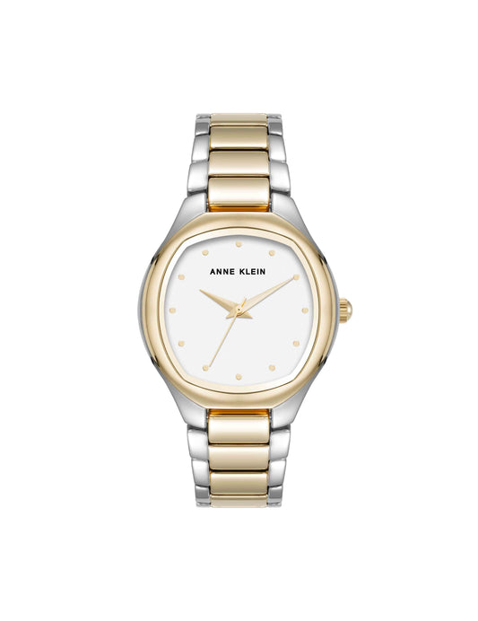 Anne Klein Cushion Case Metal Bracelet Watch