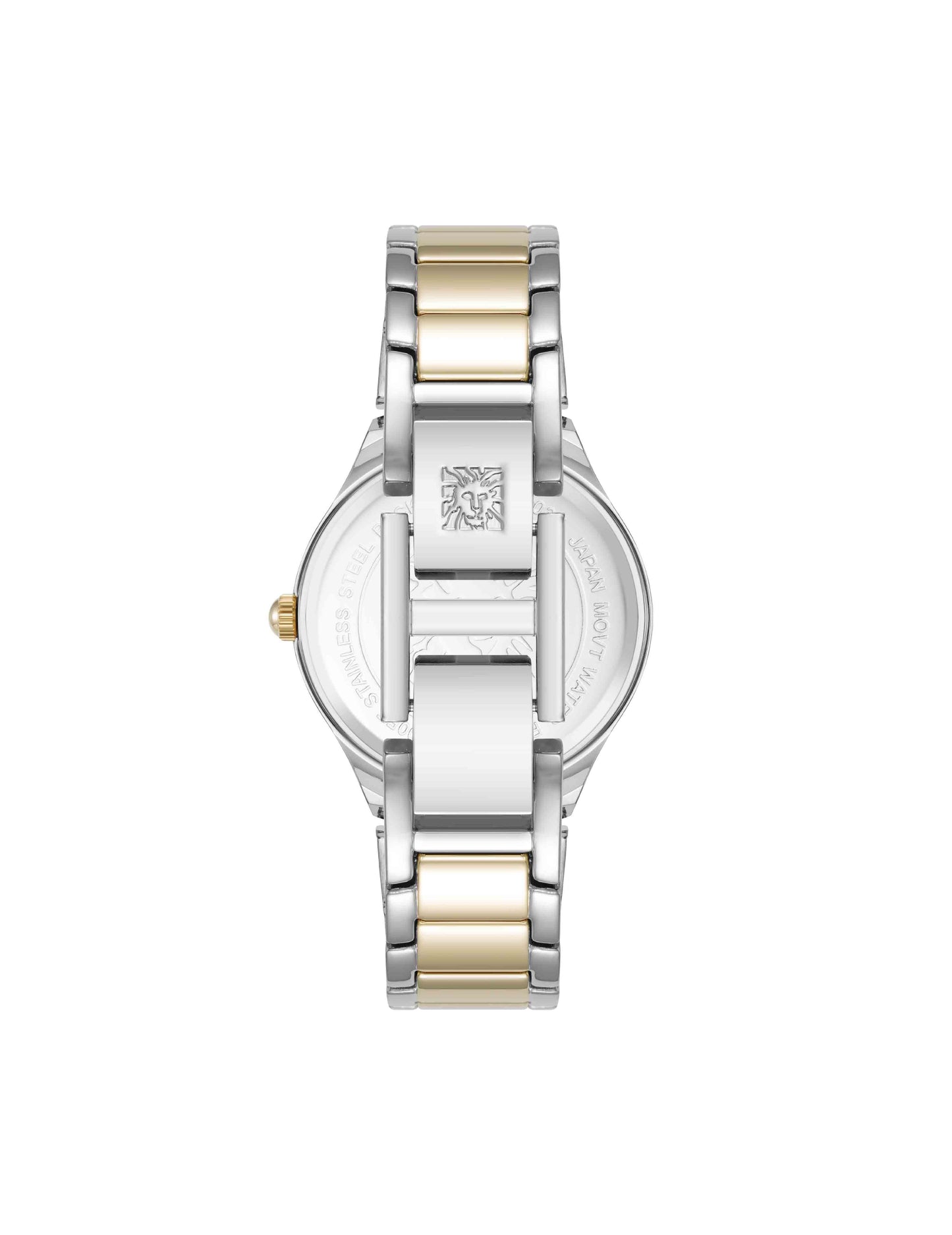 Anne Klein Cushion Case Metal Bracelet Watch