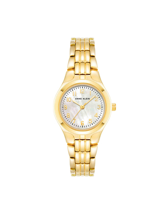 Anne Klein Easy To Read Dial Watch in Gold-Tone