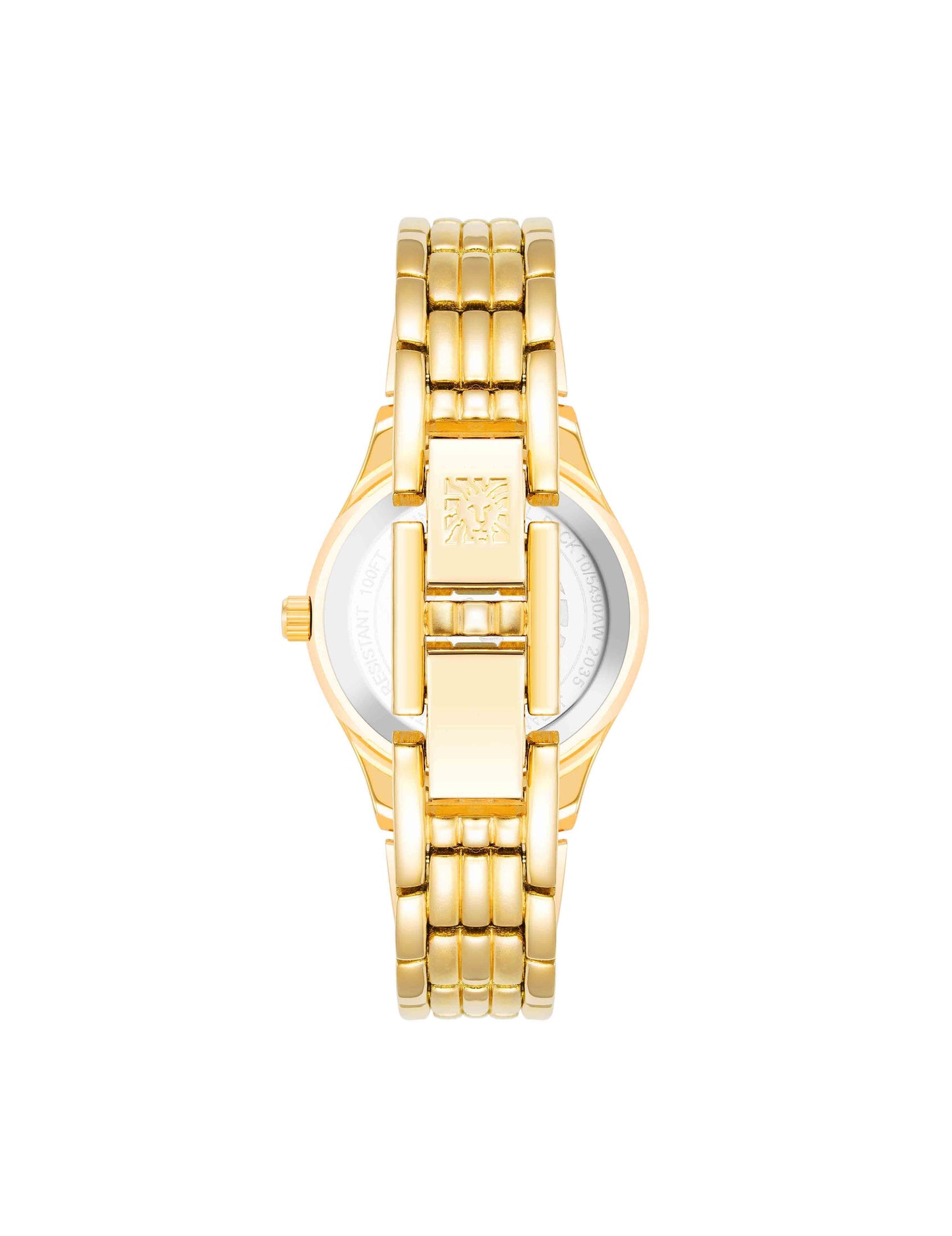 Anne Klein Easy To Read Dial Watch in Gold-Tone
