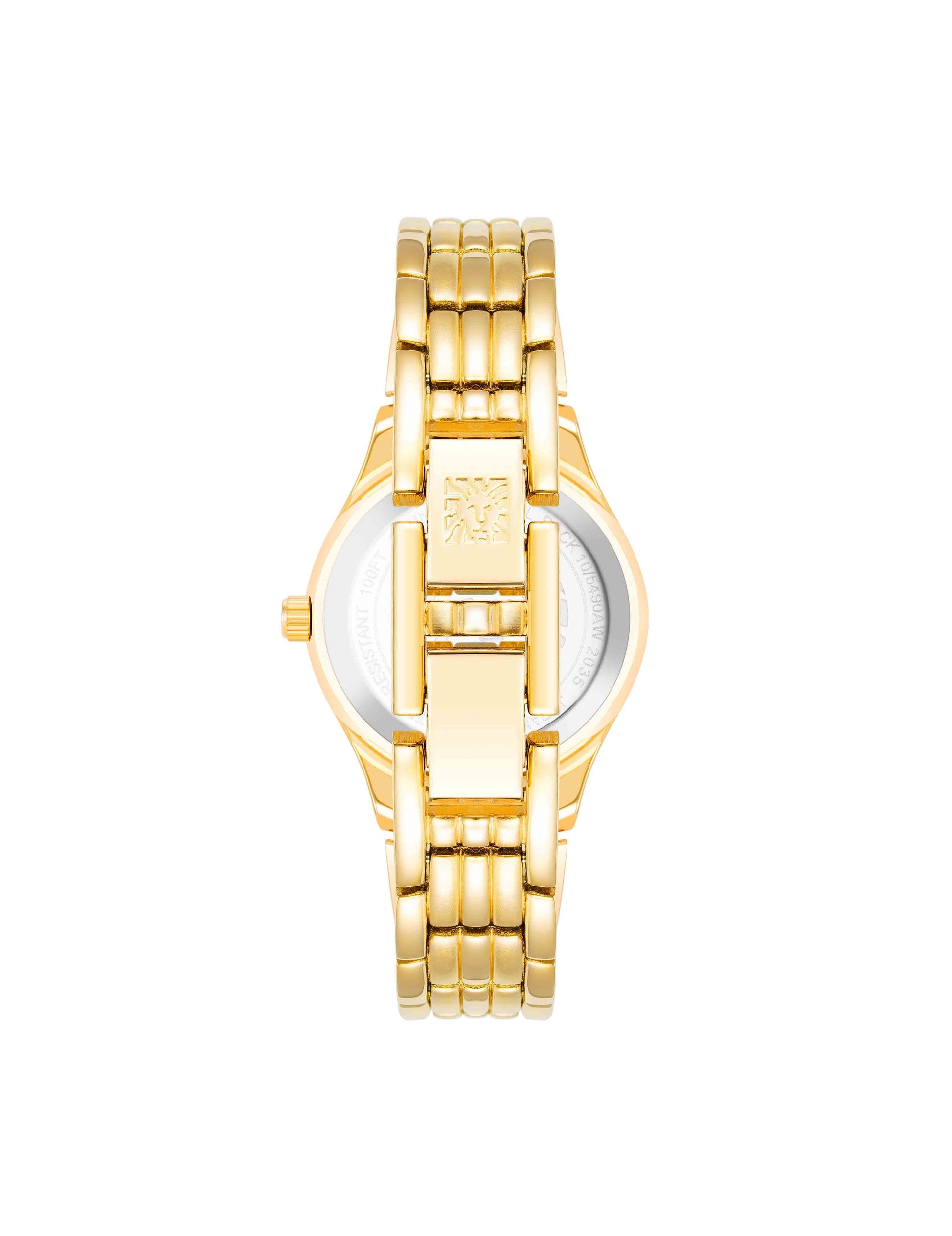Anne Klein Easy To Read Dial Watch in Gold-Tone