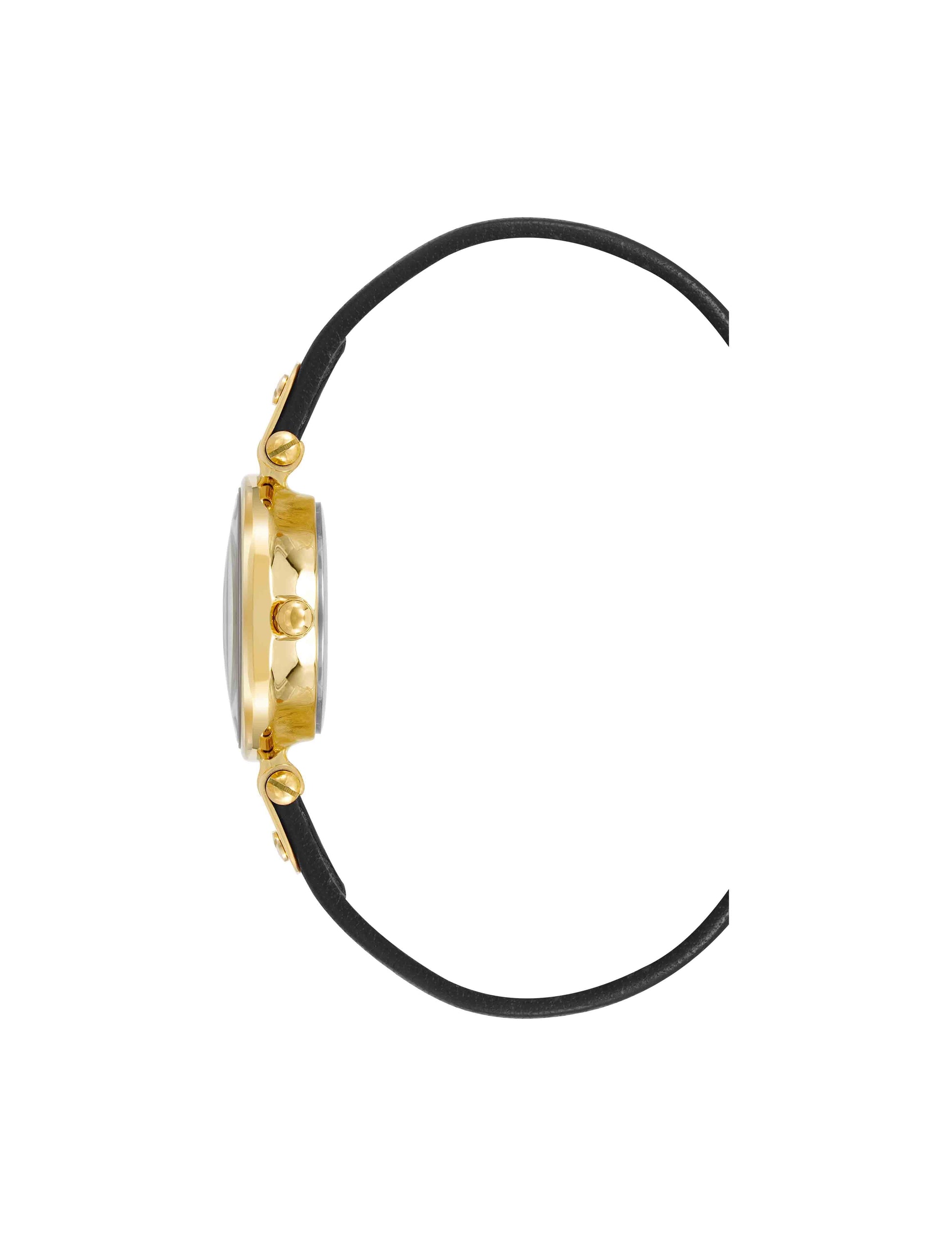 Anne Klein Essential Leather Strap Watch