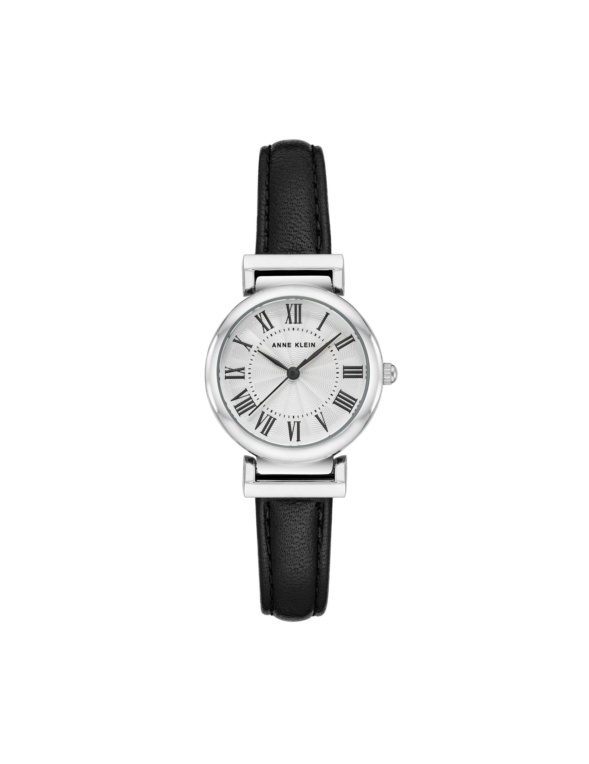 Anne Klein Classic Leather Strap Watch