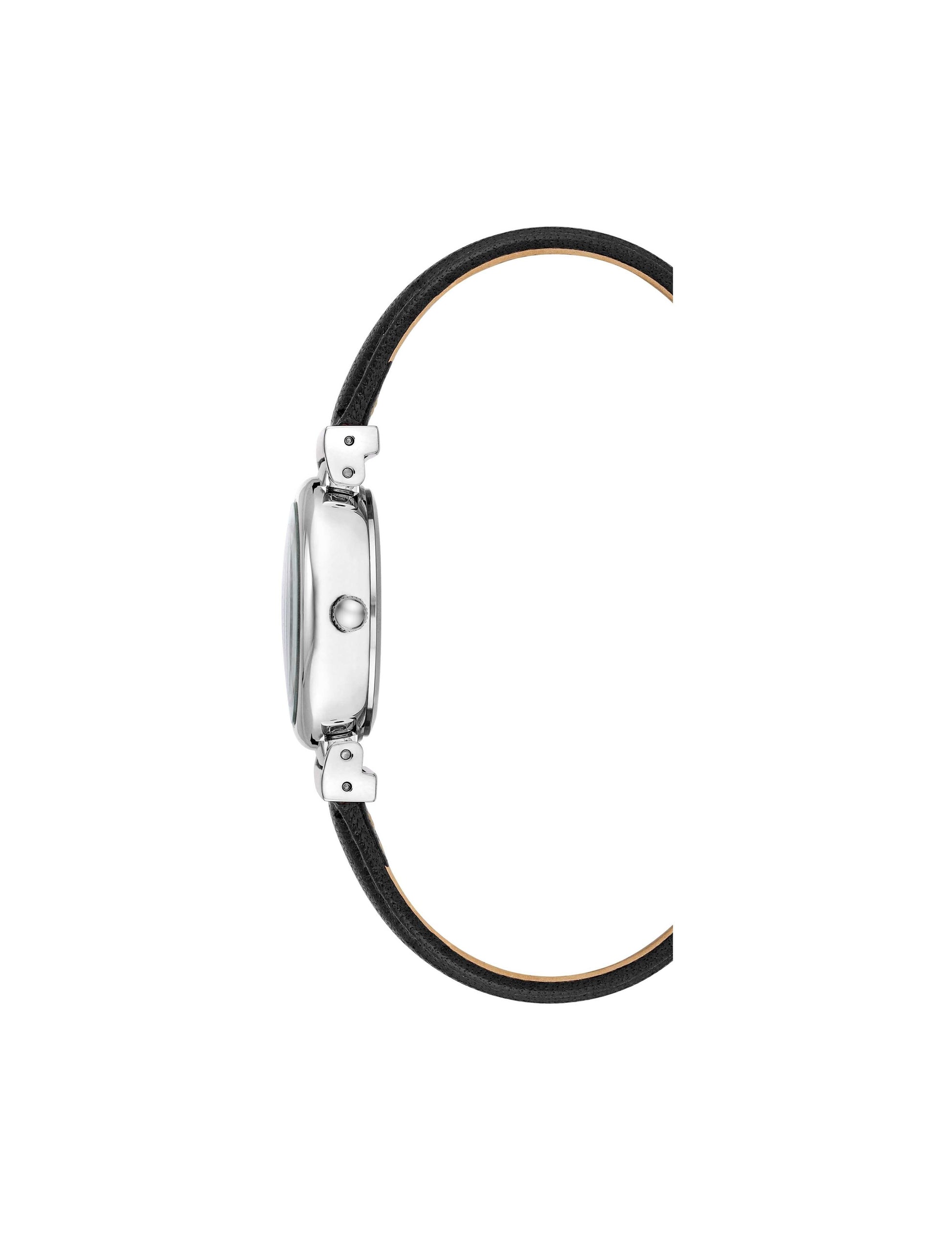 Anne Klein Classic Leather Strap Watch