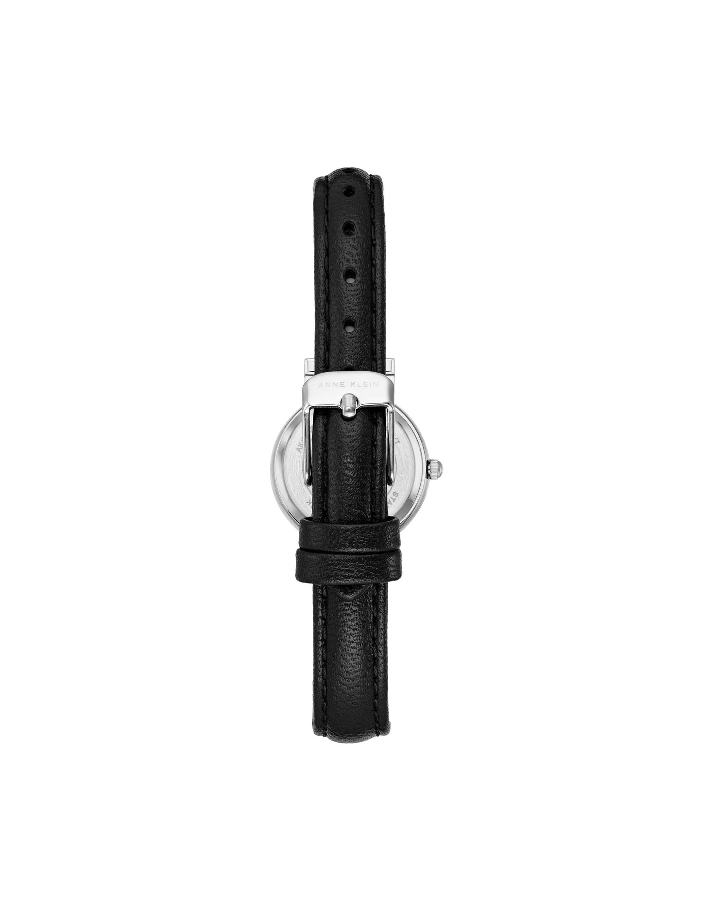Anne Klein Classic Leather Strap Watch
