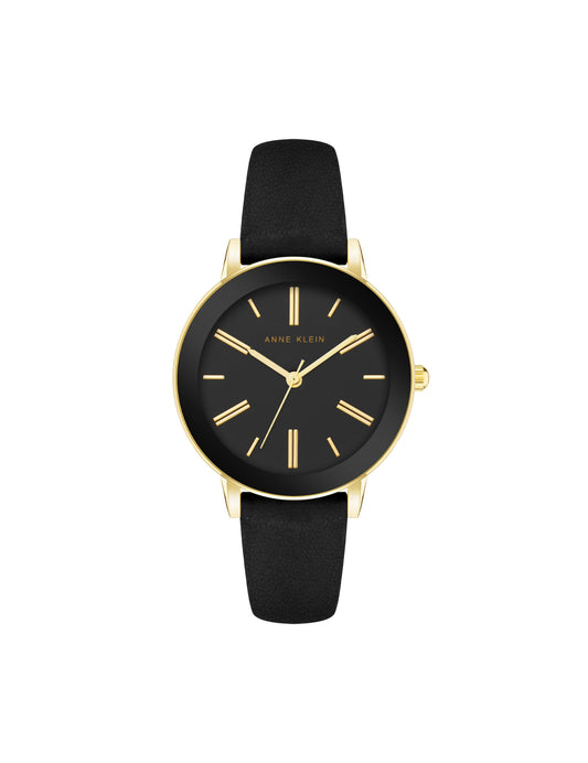 Anne Klein Minimalist Round Dial Watch