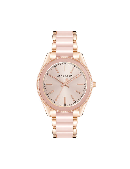 Anne Klein Acetate Link Bracelet Watch