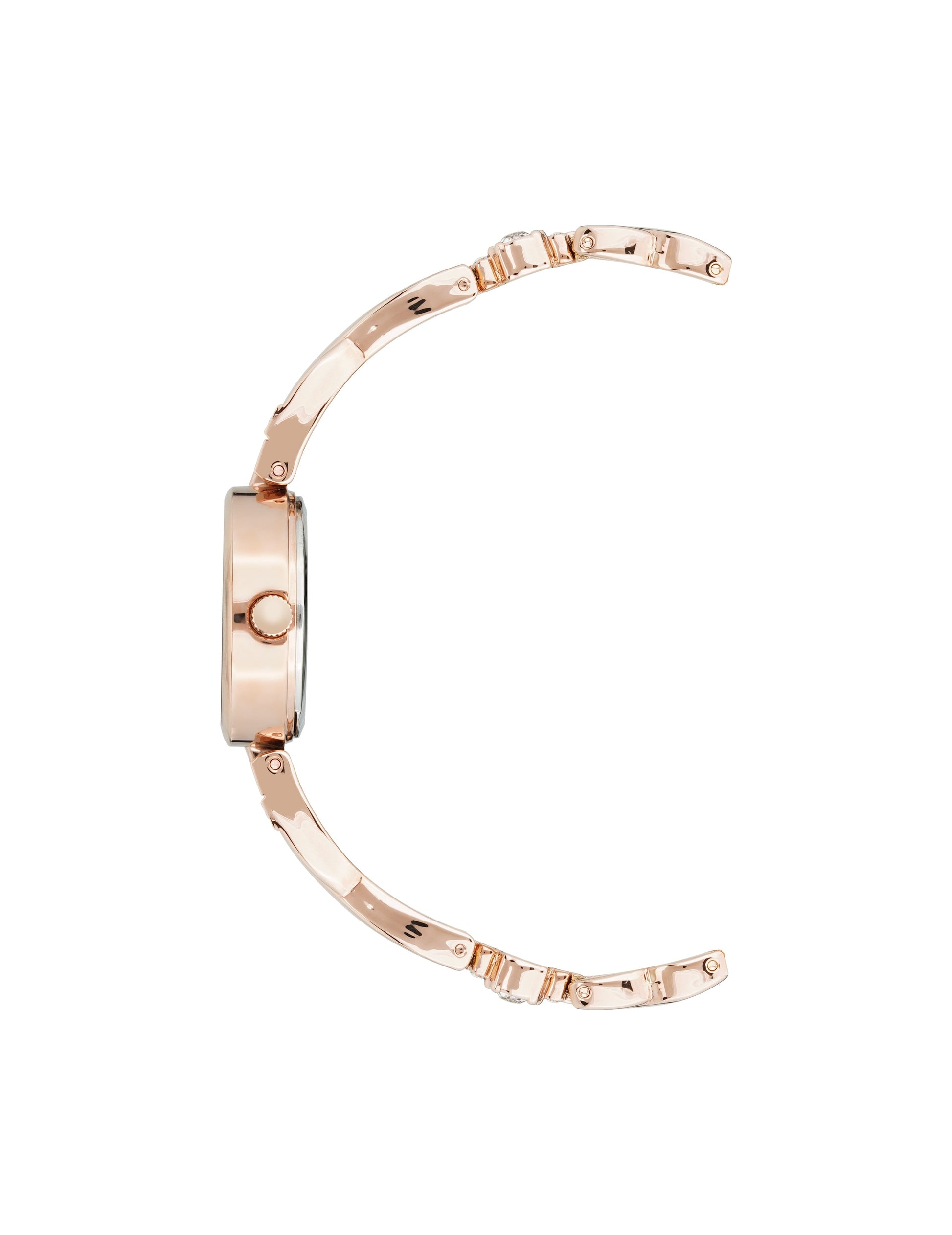 Anne Klein Crystal Accented Watch & Bracelet Set