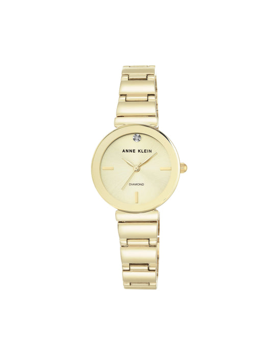 Anne Klein Diamond Accented Bracelet Watch