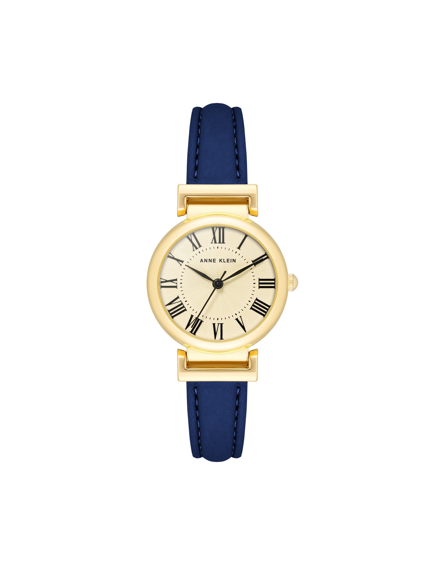 Anne Klein Leather Strap Classic Watch