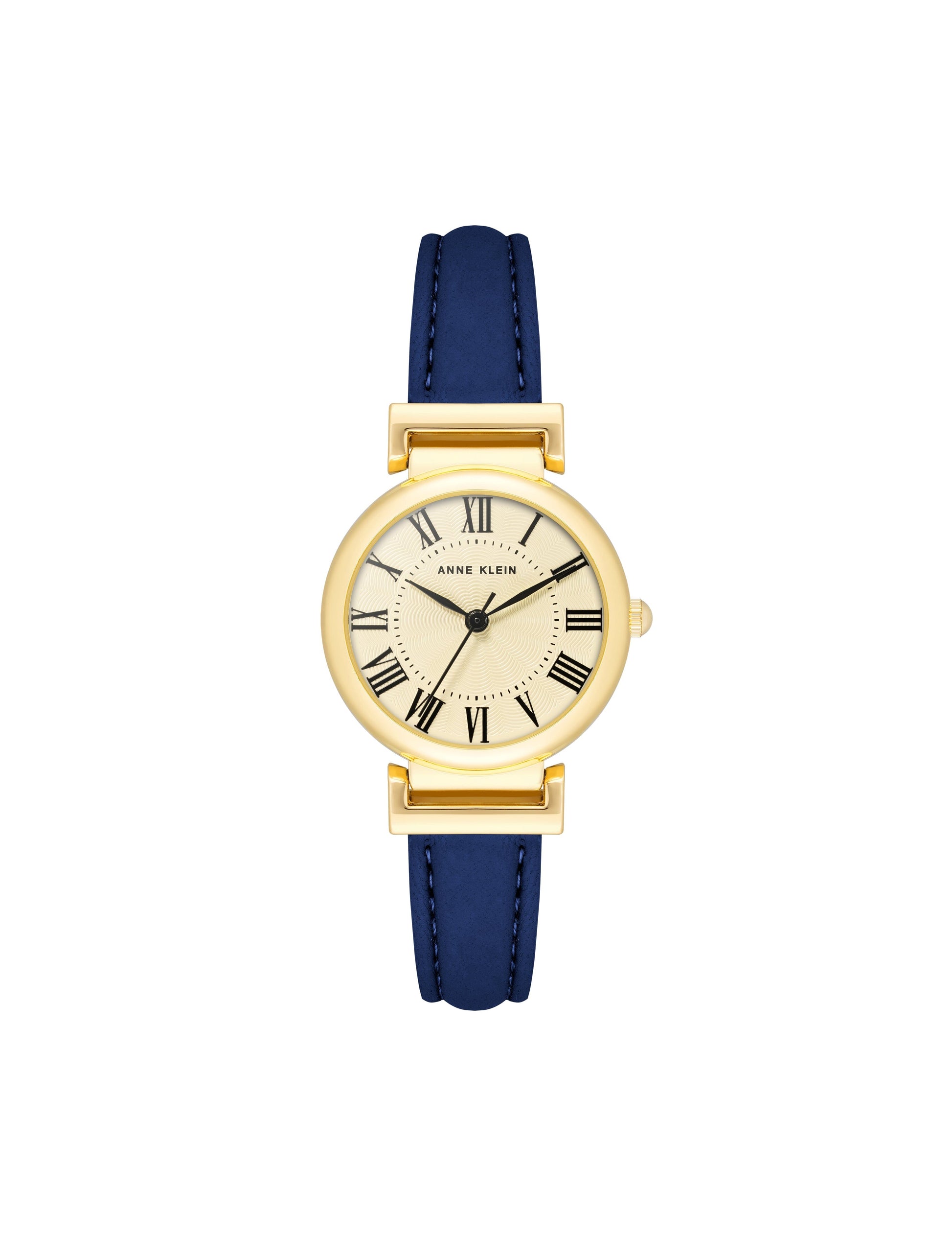 Anne Klein Leather Strap Classic Watch