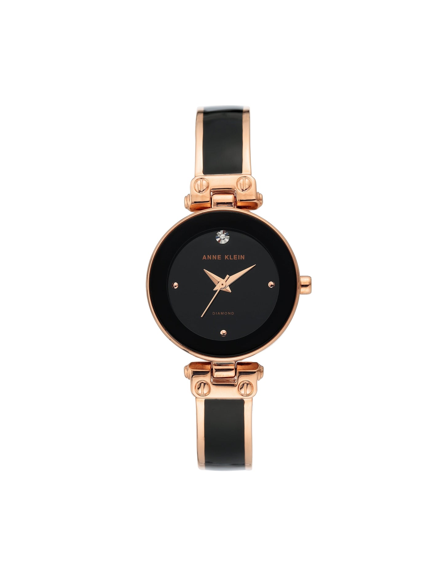 Anne Klein Diamond Accent Watch Bangle