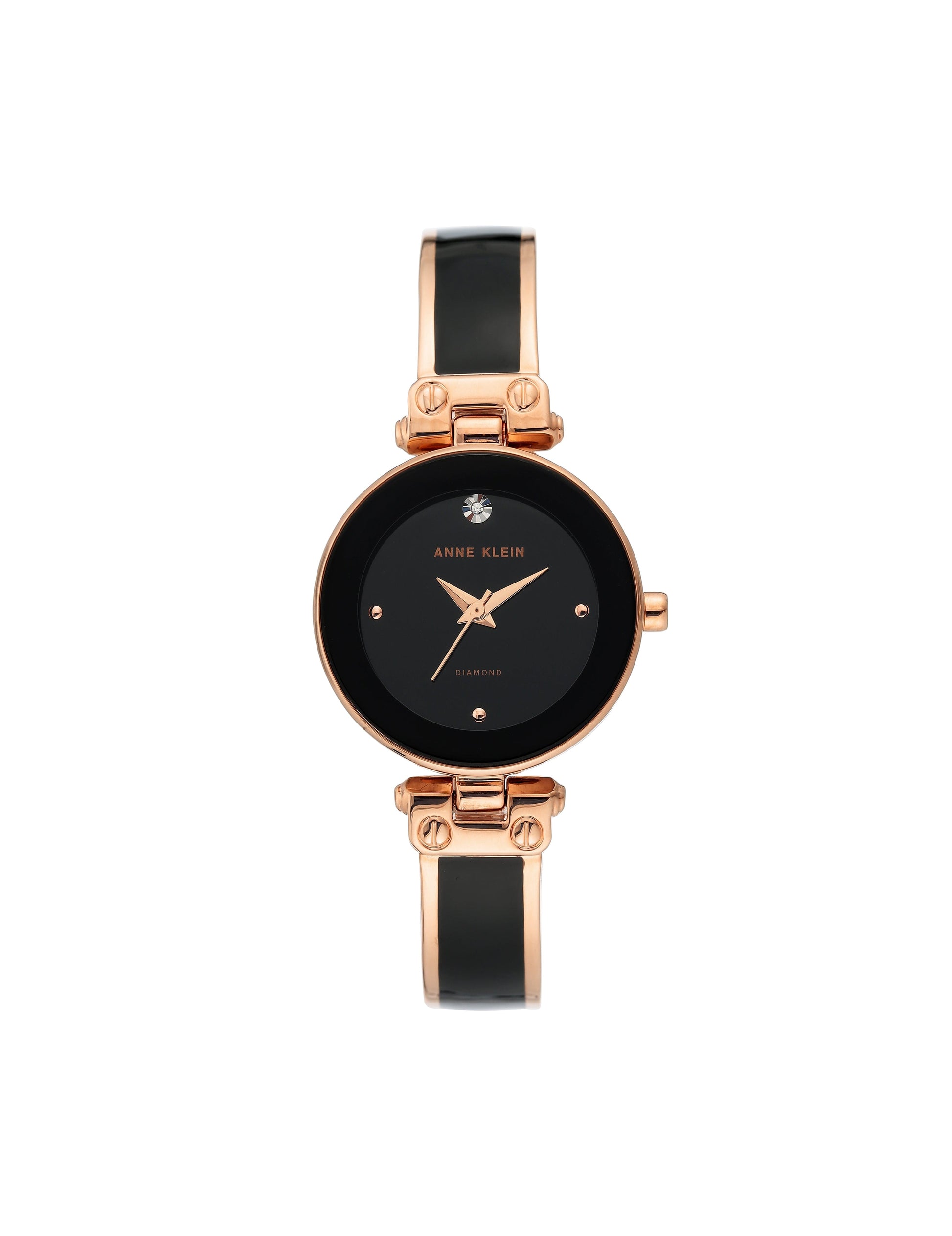 Anne Klein Diamond Accent Watch Bangle