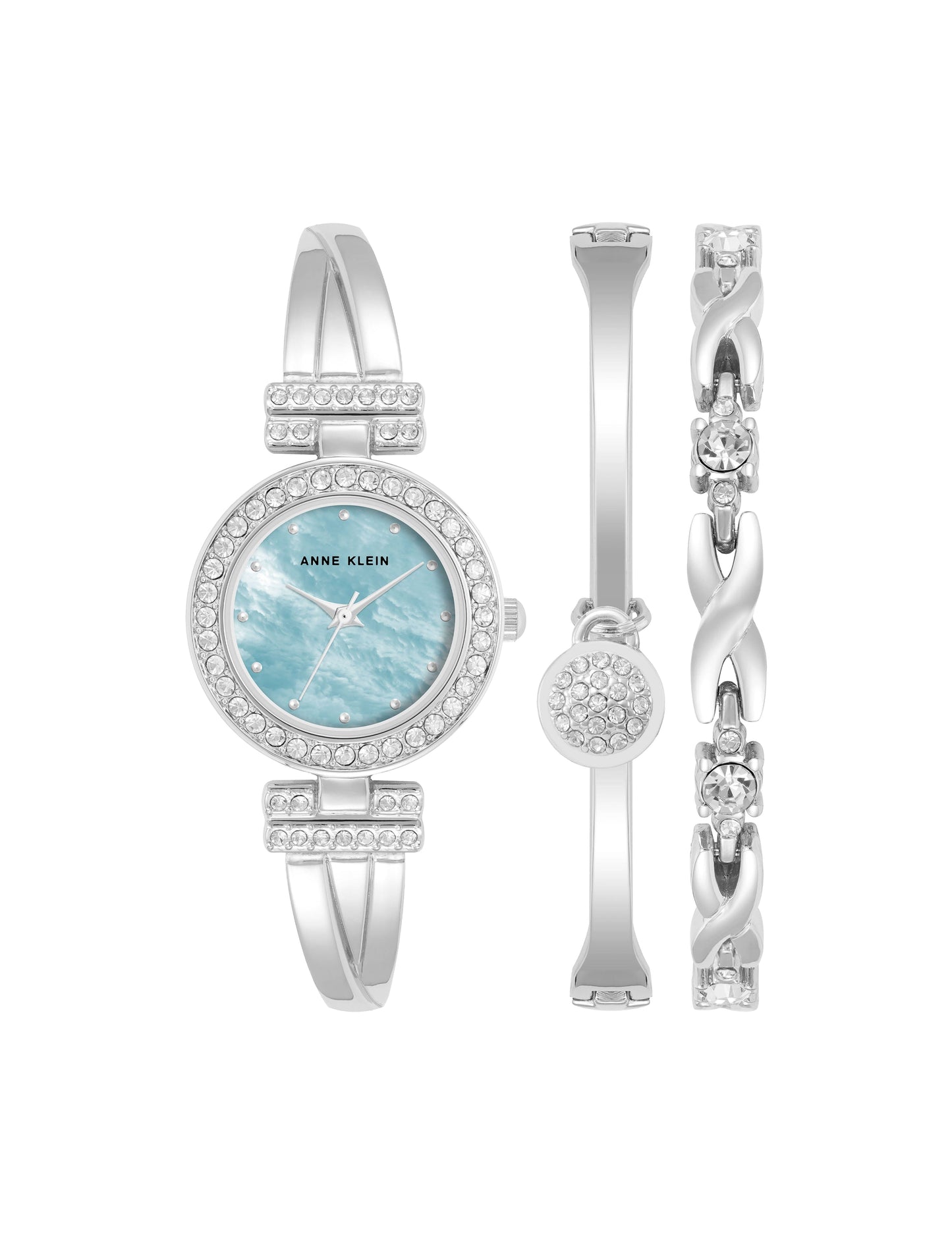 Anne Klein Watch & Bracelet Set