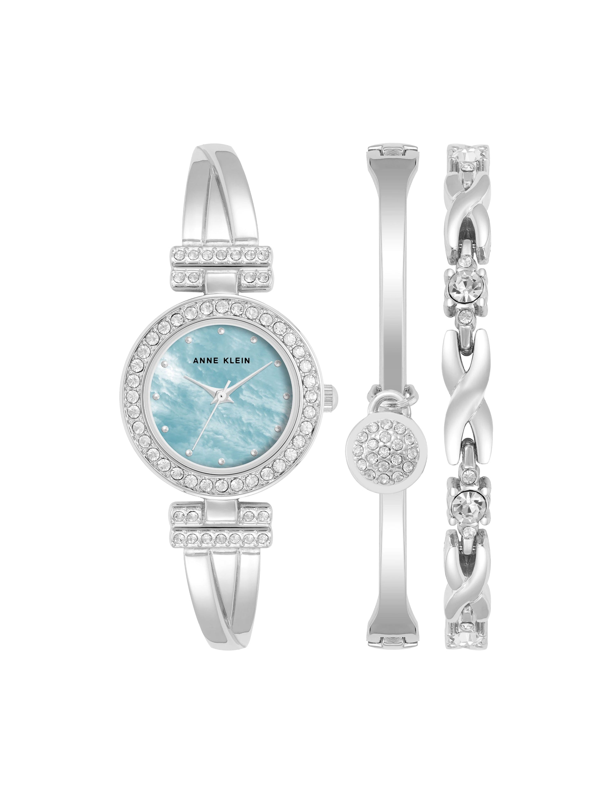 Anne Klein Watch & Bracelet Set