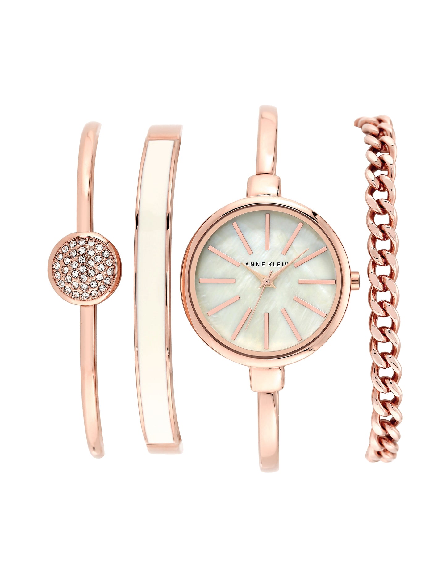 Anne Klein Sophisticated Bracelet & Watch Set