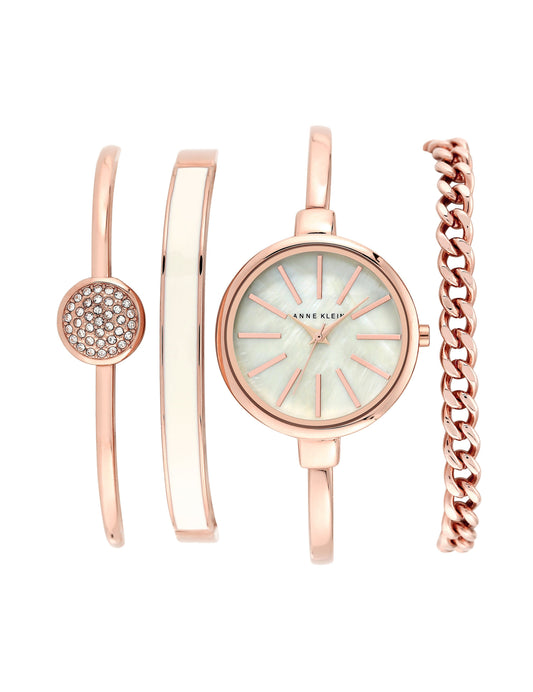Anne Klein Sophisticated Bracelet & Watch Set
