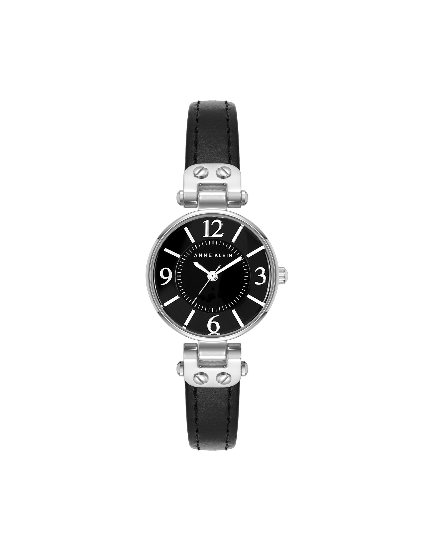 Anne Klein Essential Leather Strap Watch