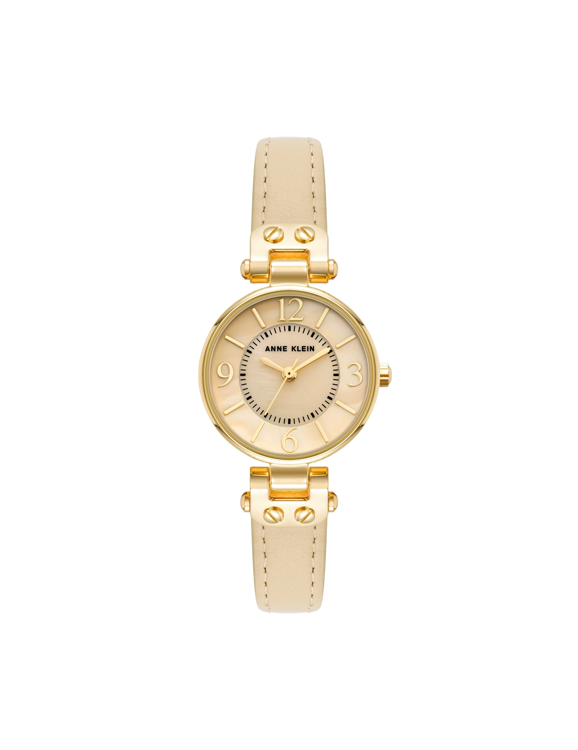Anne Klein Essential Leather Strap Wristwatch
