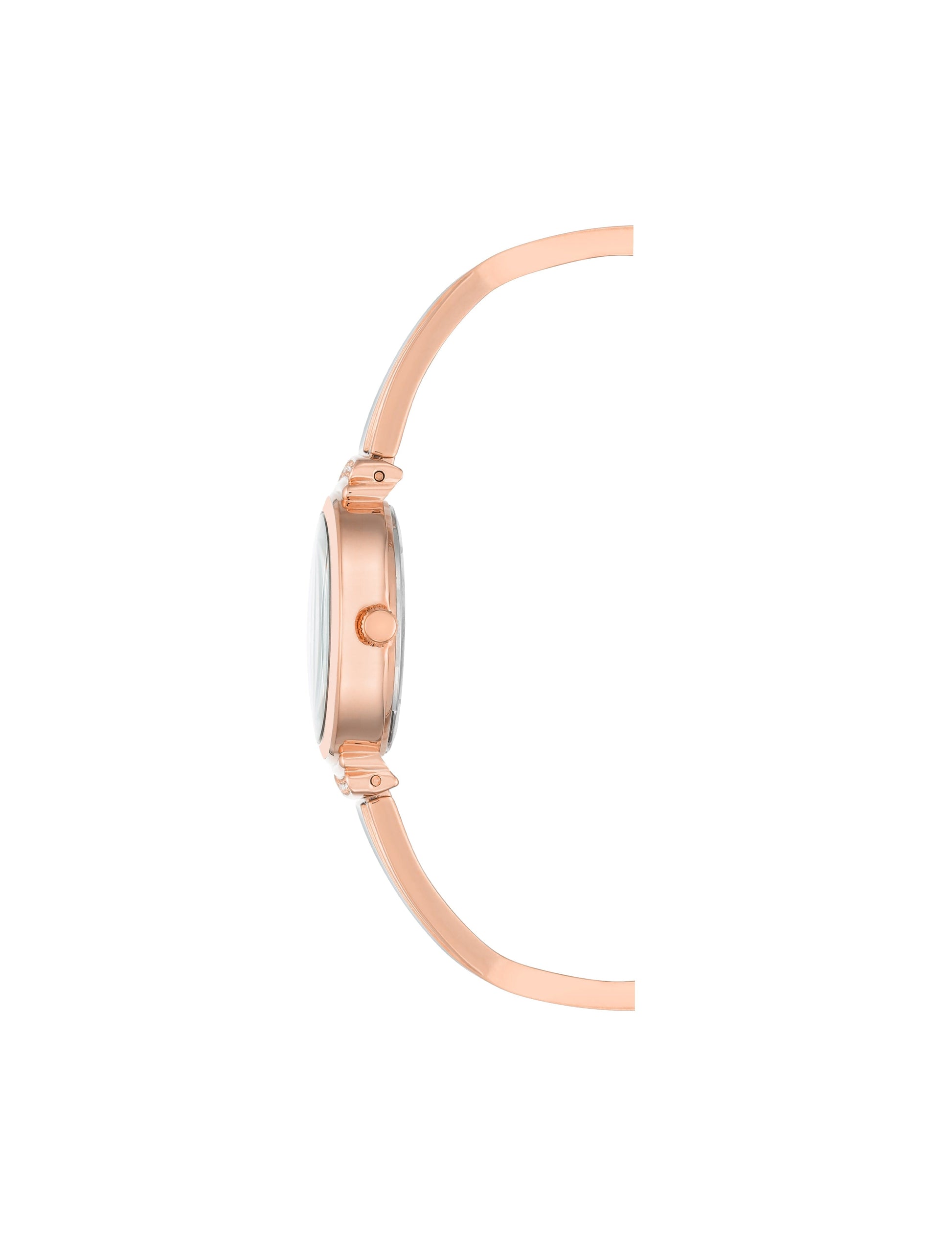 Anne Klein Enamel Watch & Bracelet Set