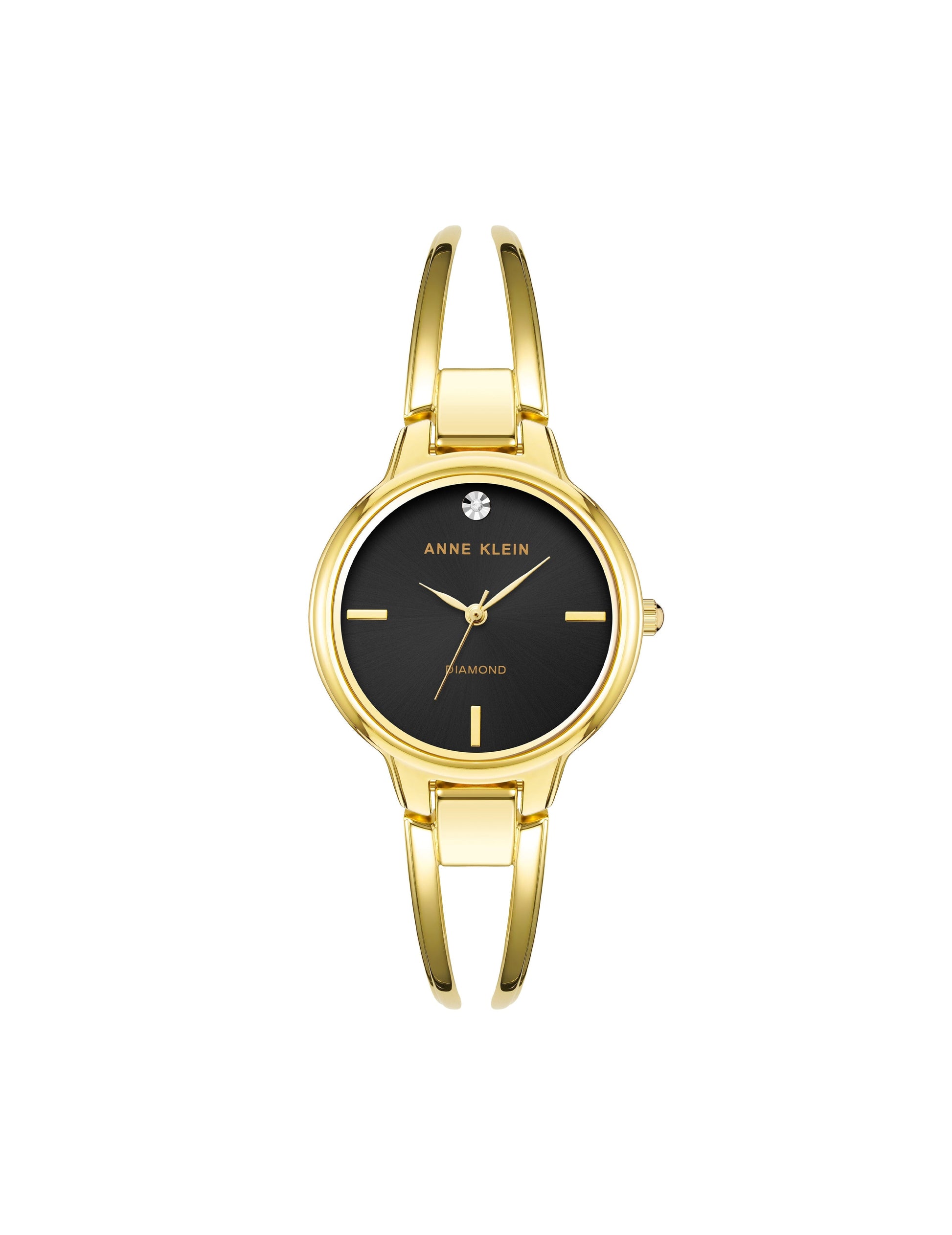 Anne Klein Diamond Accented Bangle Watch