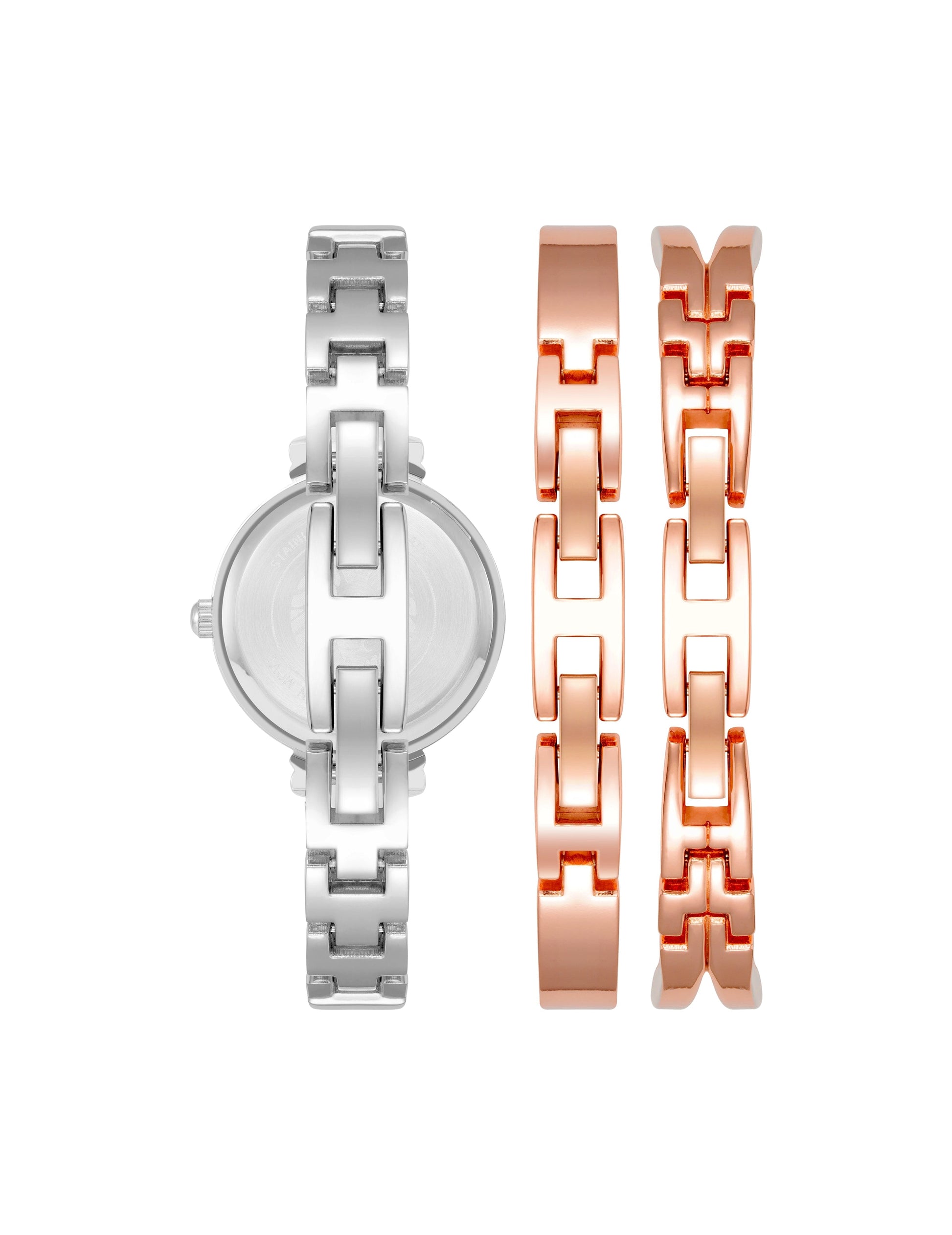 Anne Klein Bangle Watch & Bracelets Set