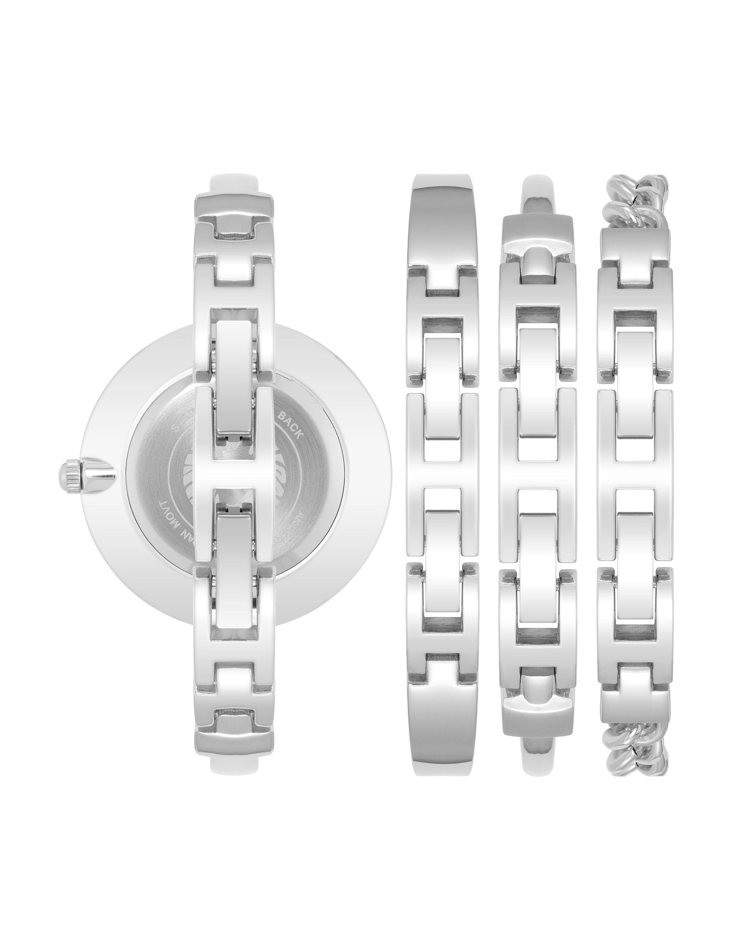 Anne Klein Sophisticated Watch & Bracelet Set
