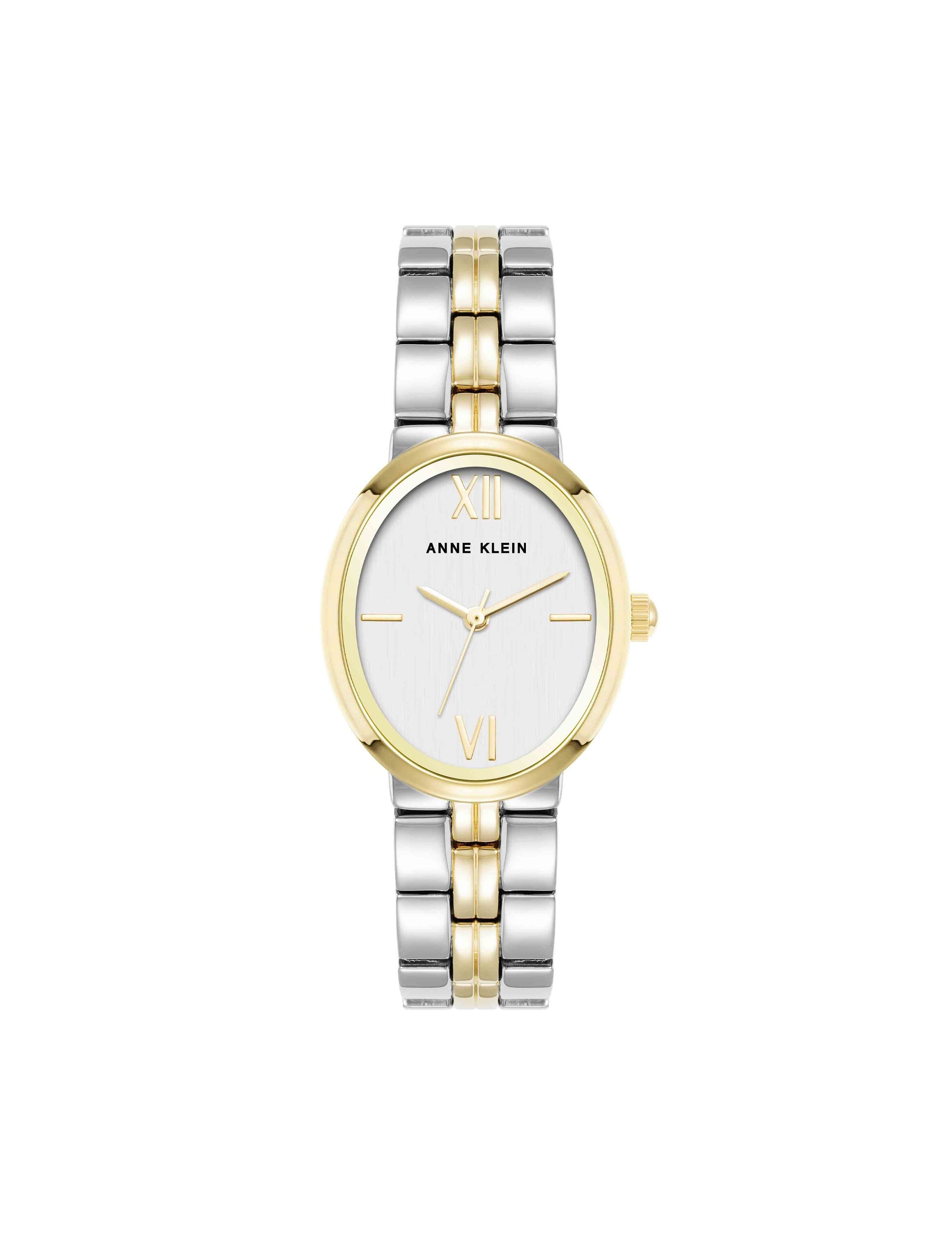 Anne Klein Minimalist Oval Case Watch