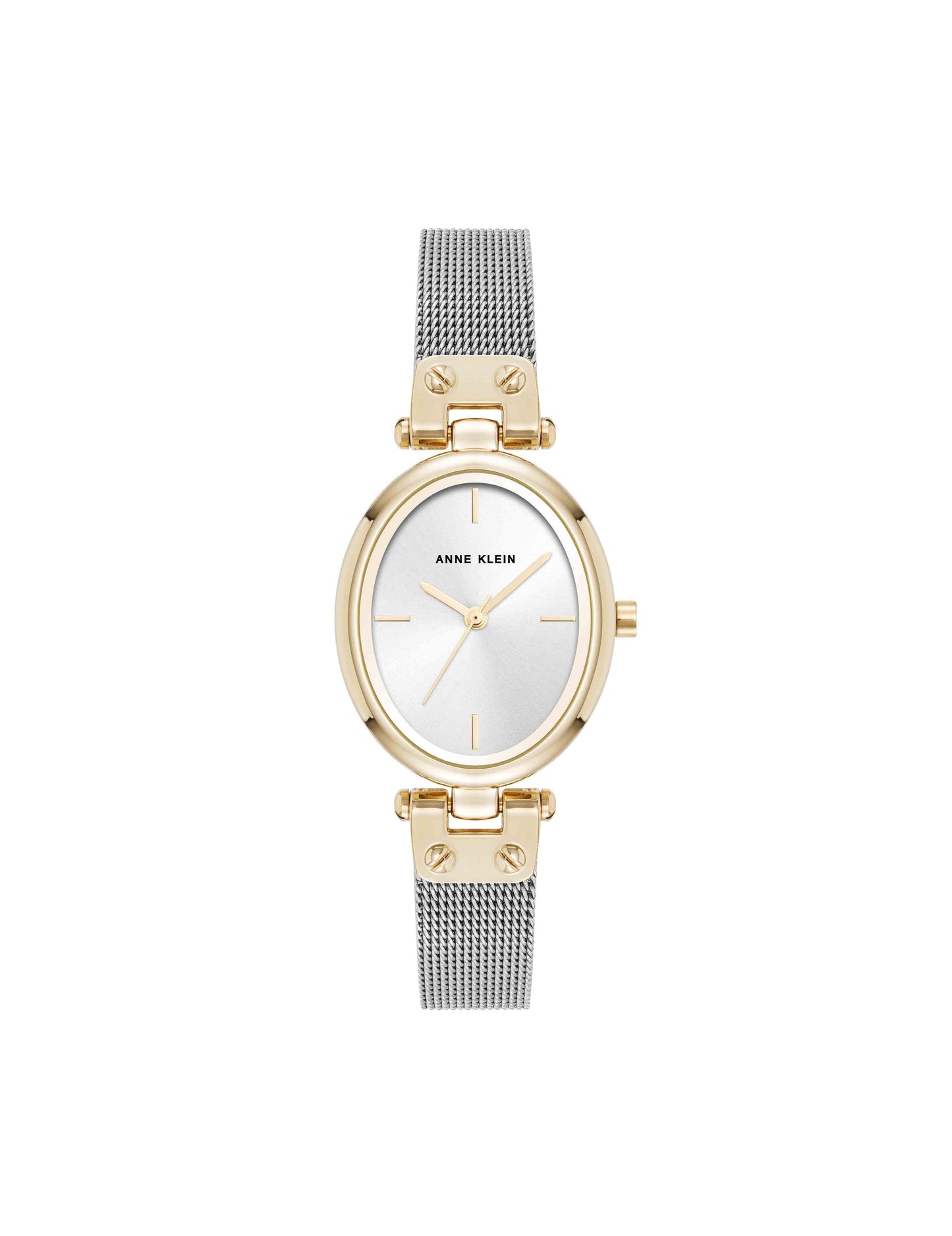 Anne Klein Oval Mesh Bracelet Watch