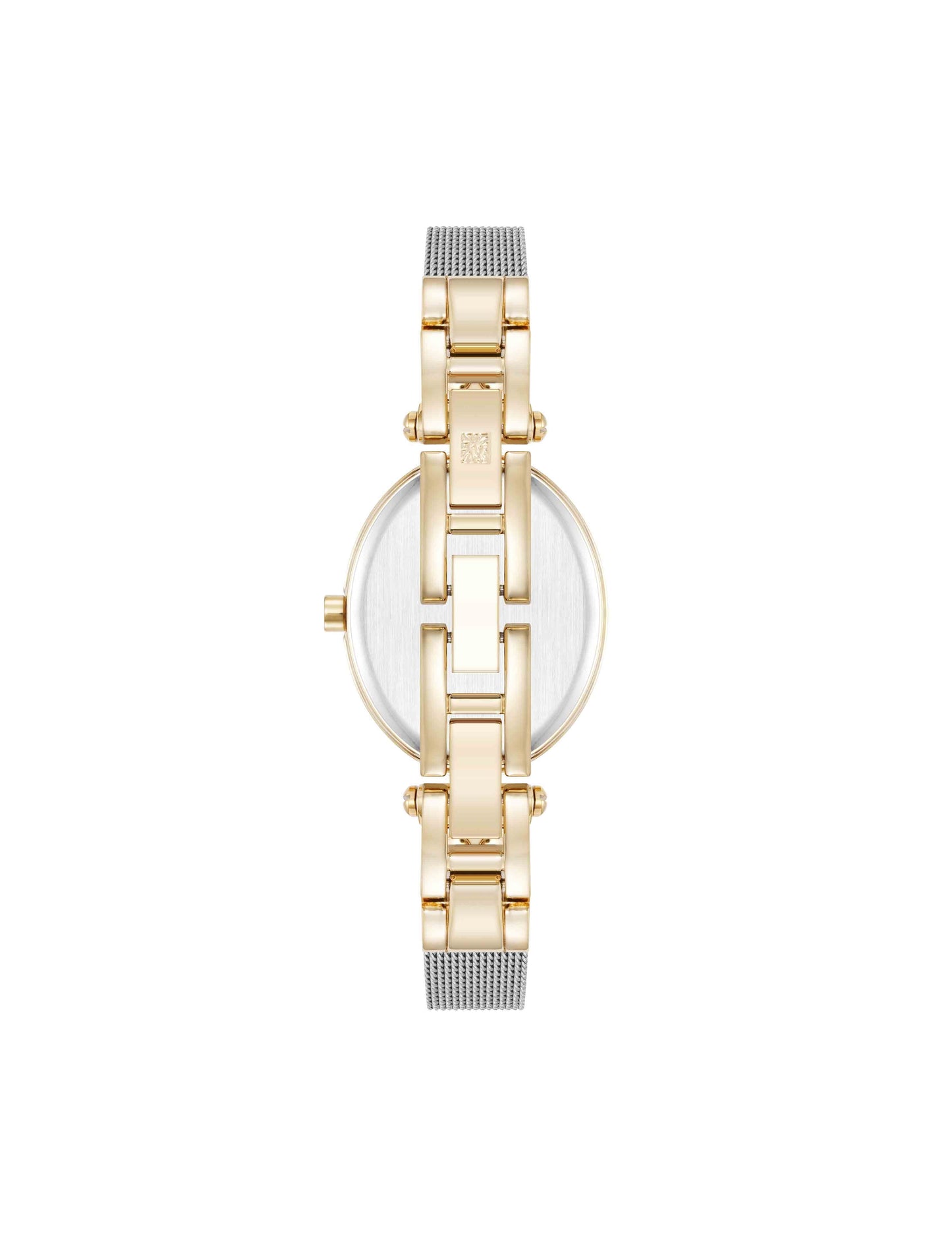 Anne Klein Oval Mesh Bracelet Watch