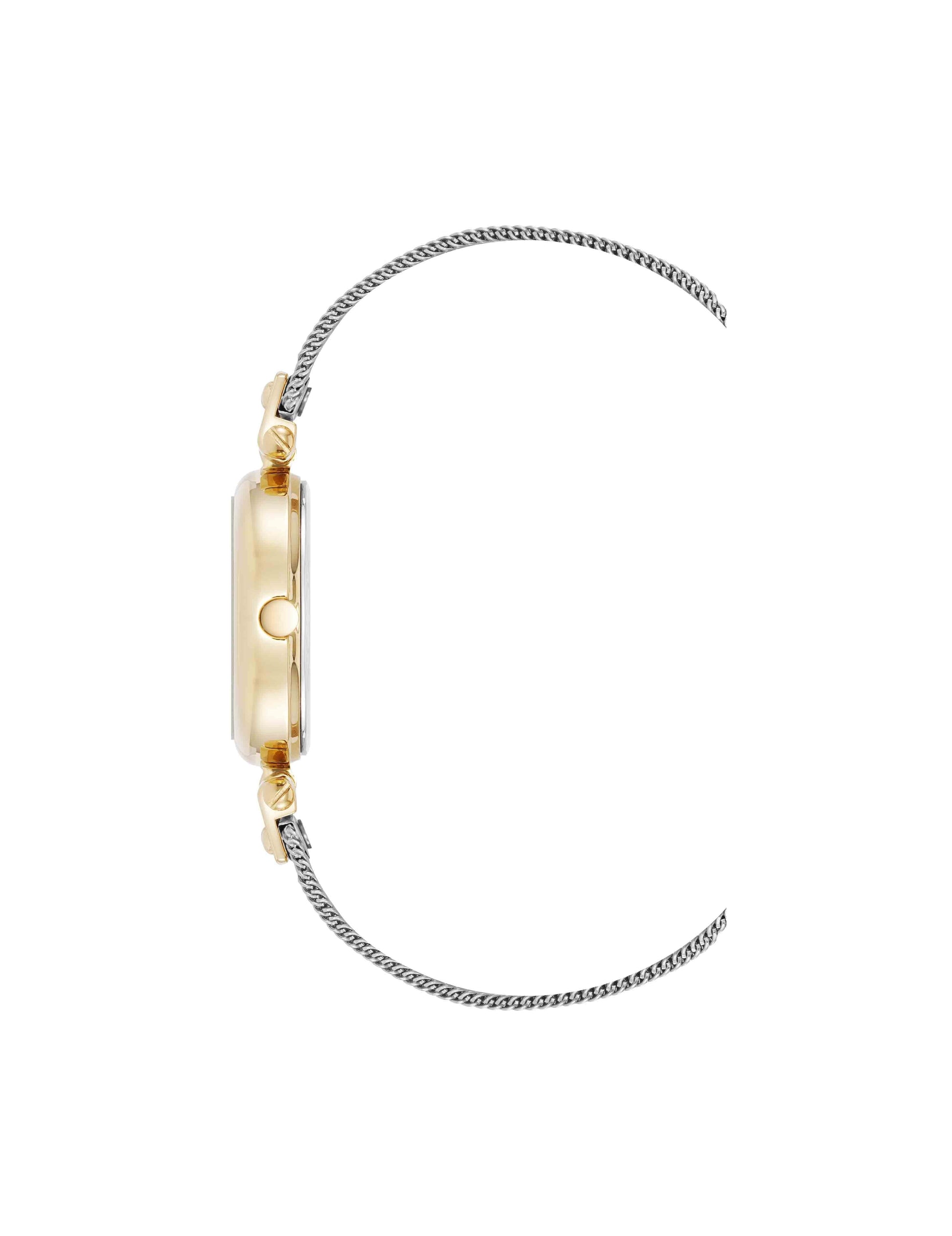 Anne Klein Oval Mesh Bracelet Watch