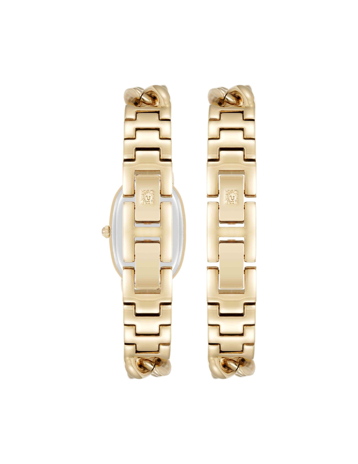 Anne Klein Chain Watch and Bracelet Set