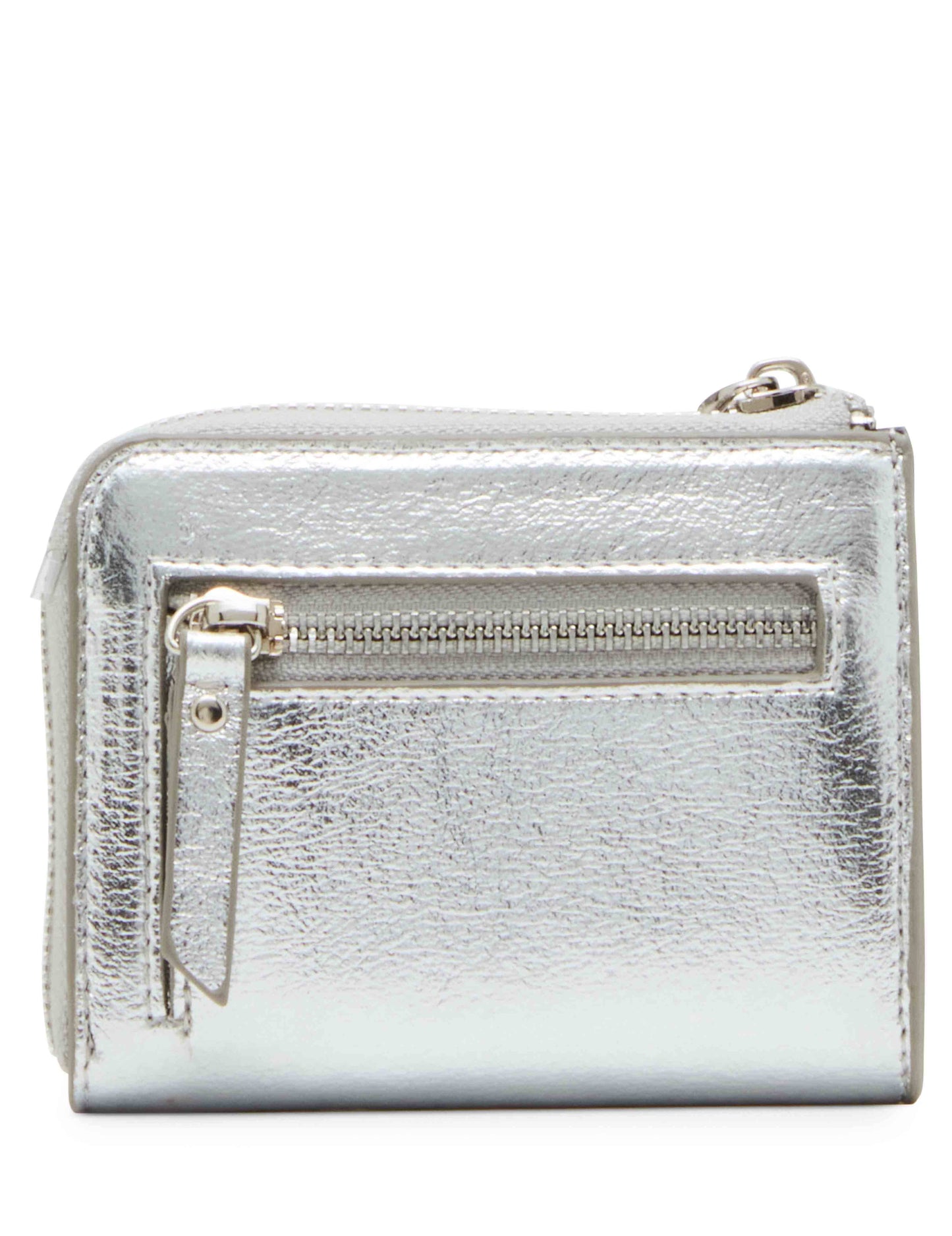 Anne Klein 2 Piece Envelope Flap Curved Wallet With Rhinestones