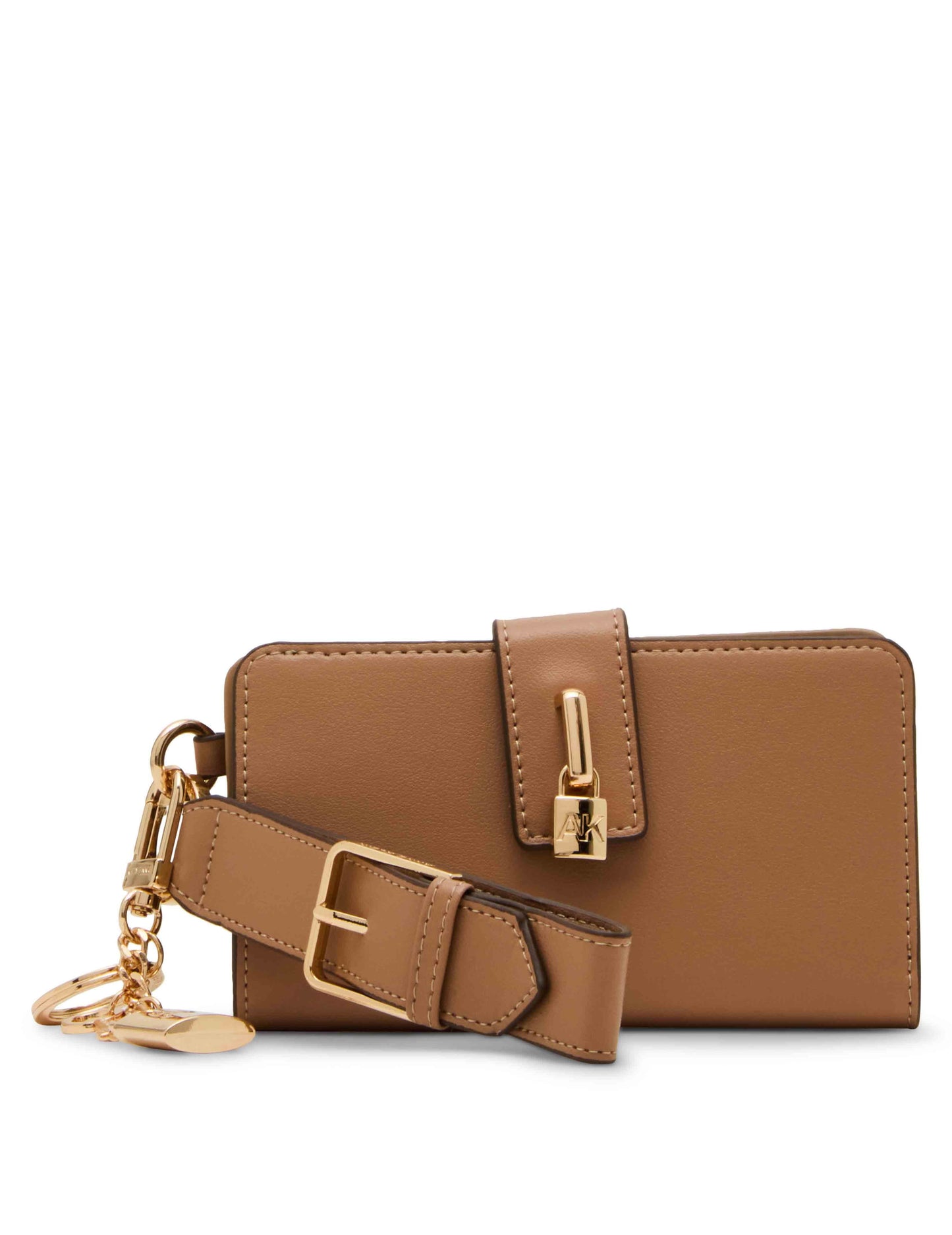 Anne Klein 2 Piece Gift Set with Lock Wristlet and AK Bag Charm
