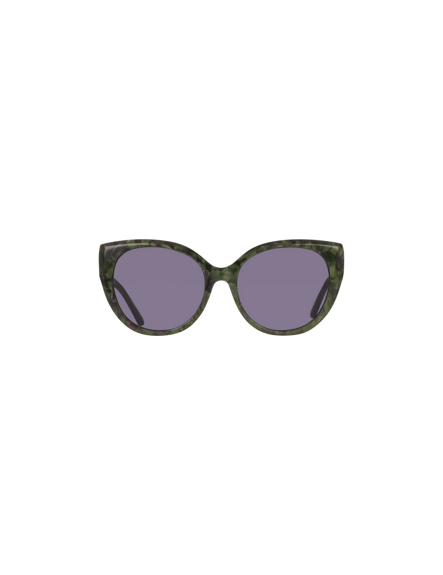 Anne Klein Cat-Eye Marbleized Sunglasses