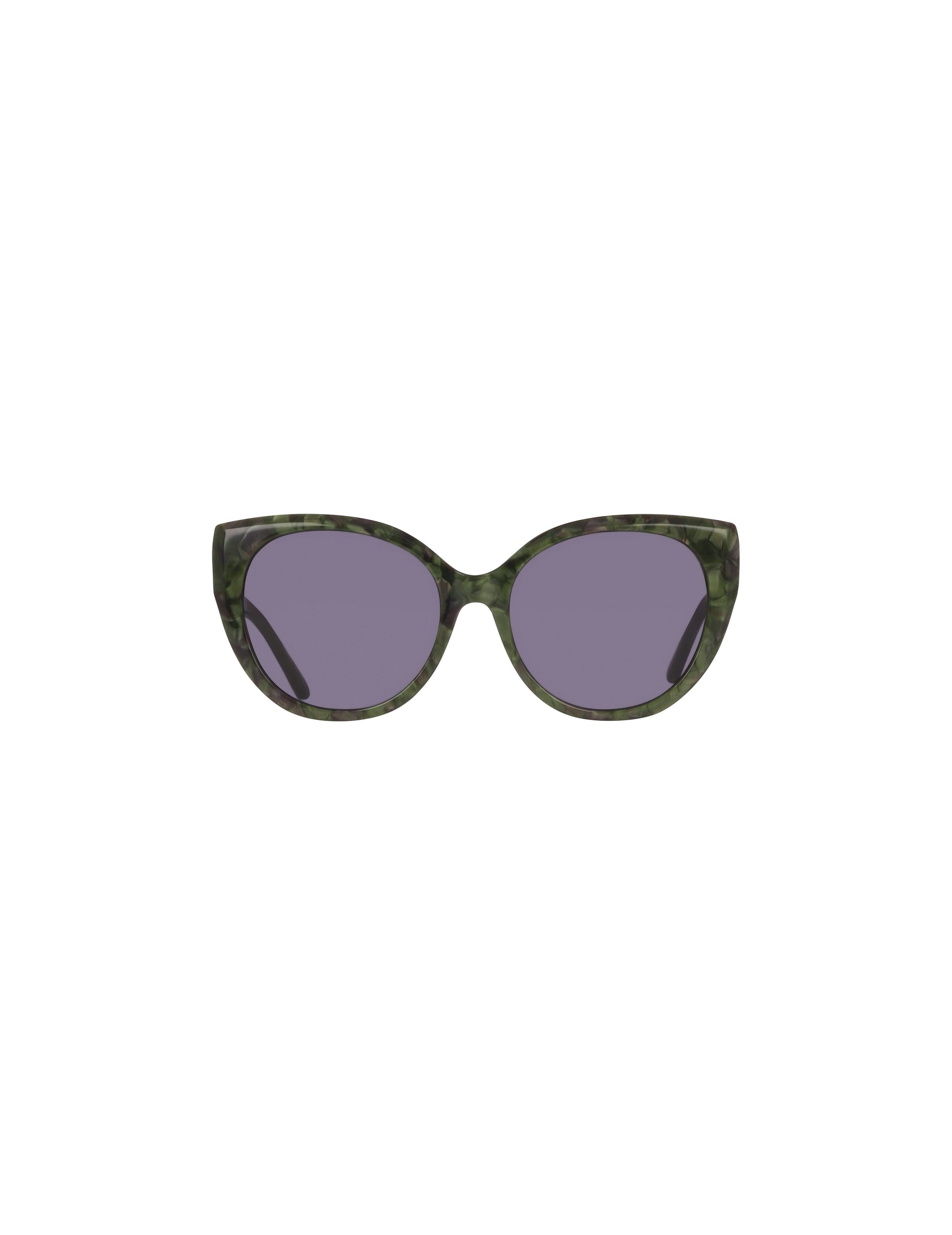 Anne Klein Cat-Eye Marbleized Sunglasses