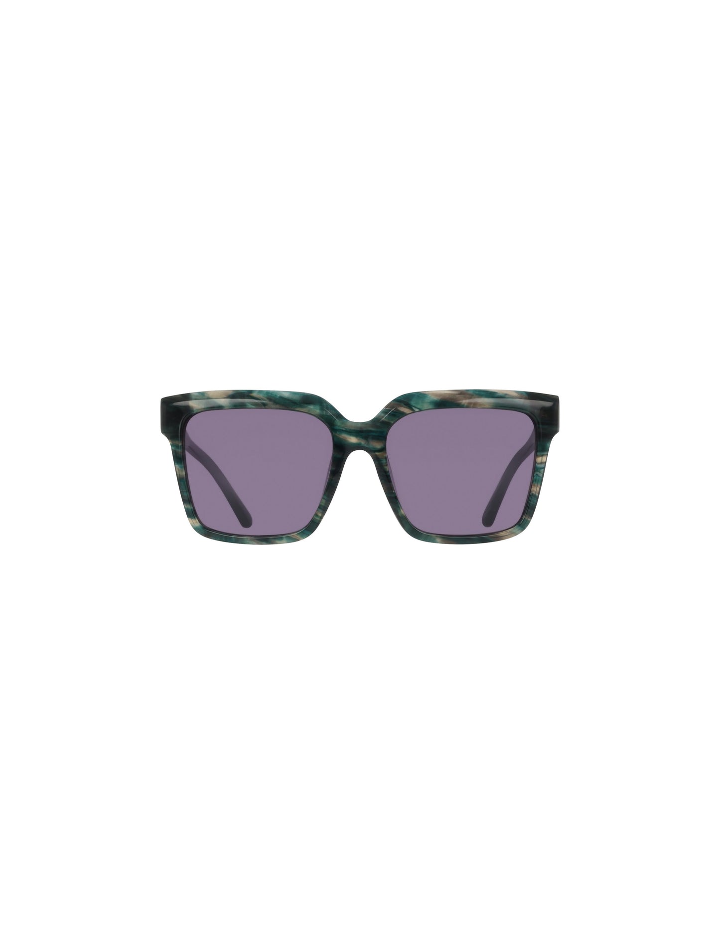 Anne Klein Square Acetate Sunglasses