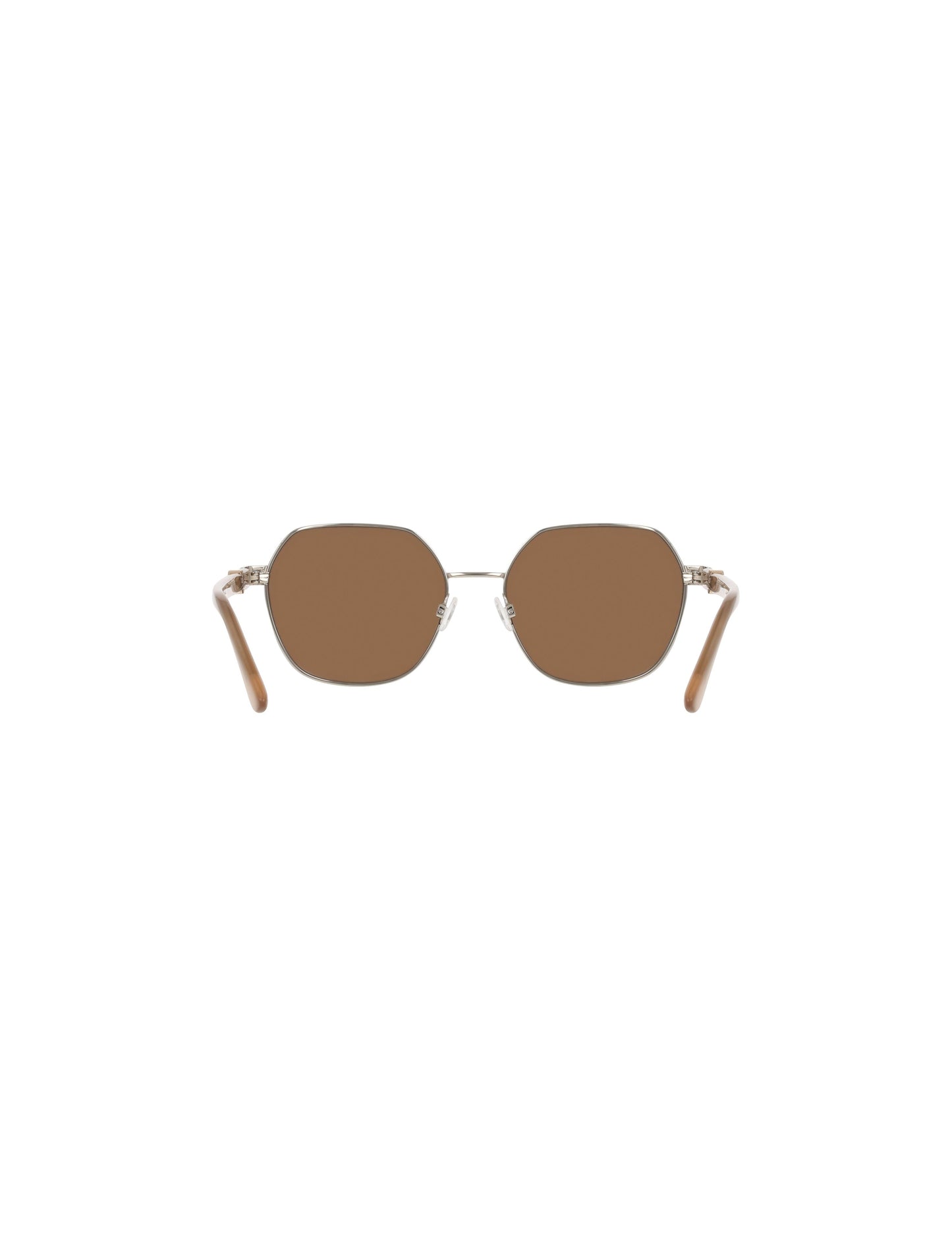Anne Klein Two-Tone Square Metal Sunglasses