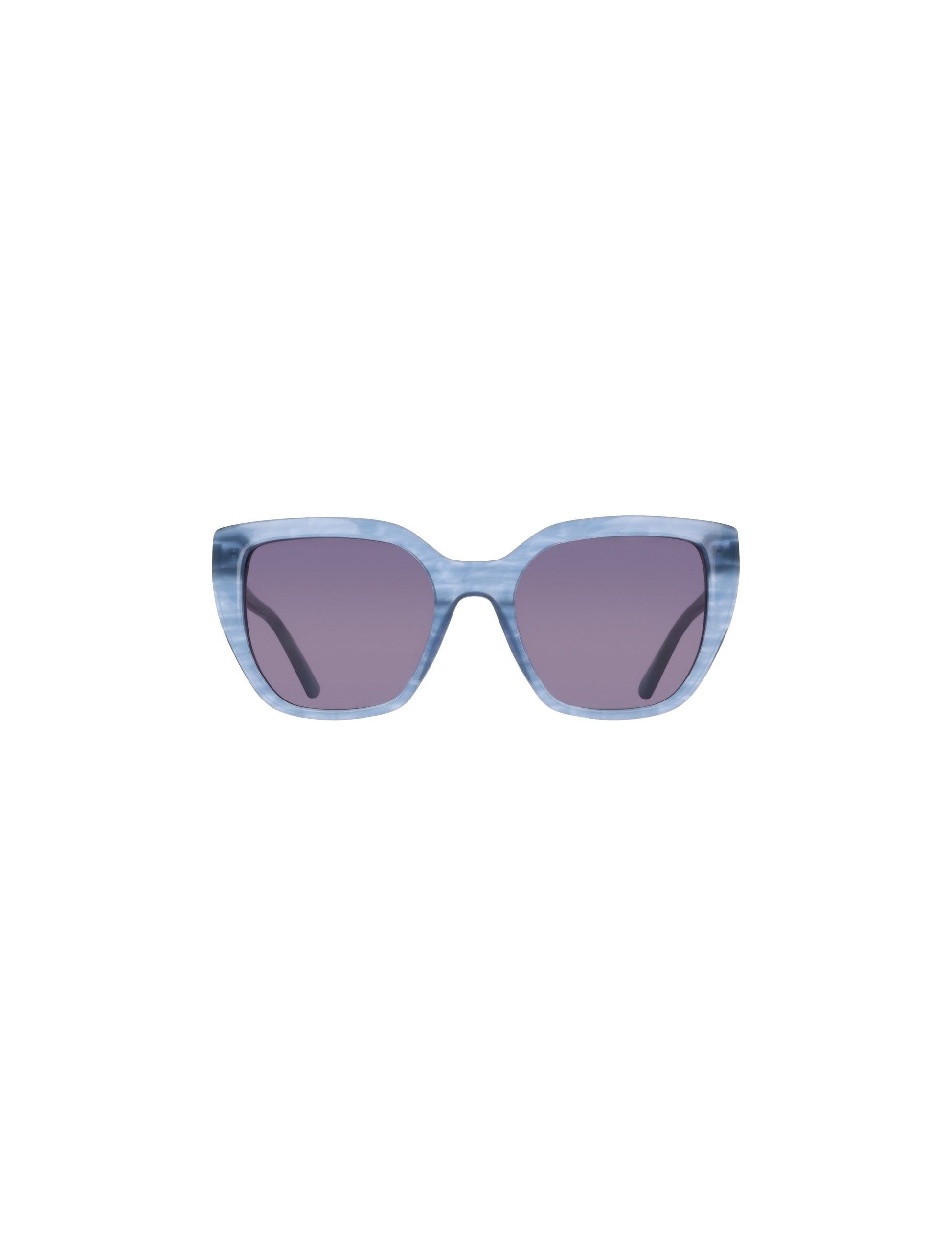 Anne Klein Square Acetate Sunglasses with Uplifting Frame