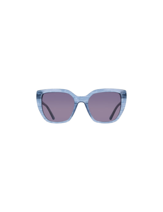 Anne Klein Square Acetate Sunglasses with Uplifting Frame