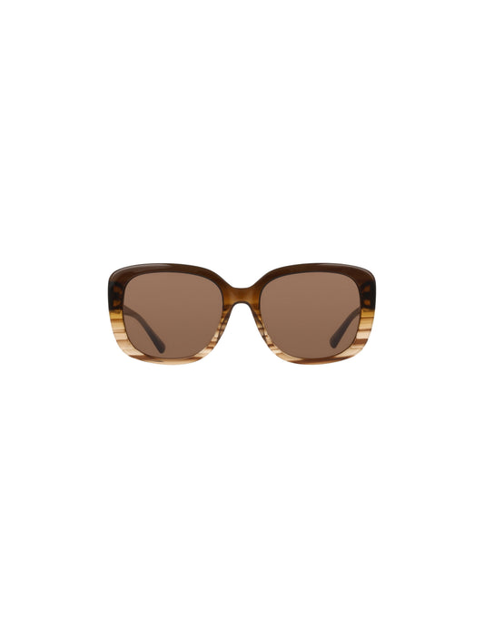Anne Klein Oversized Square Gradient Sunglasses