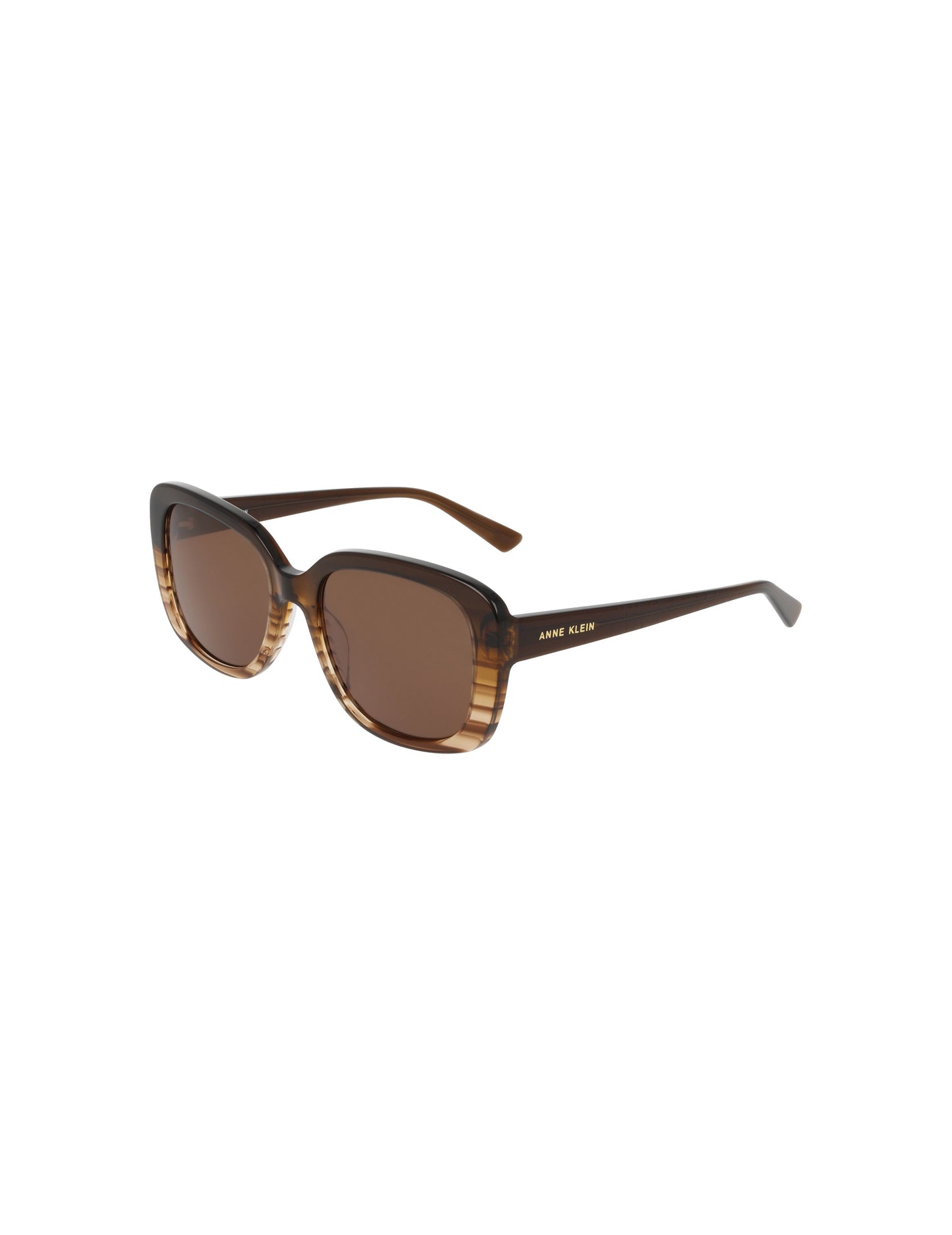 Anne Klein Oversized Square Gradient Sunglasses