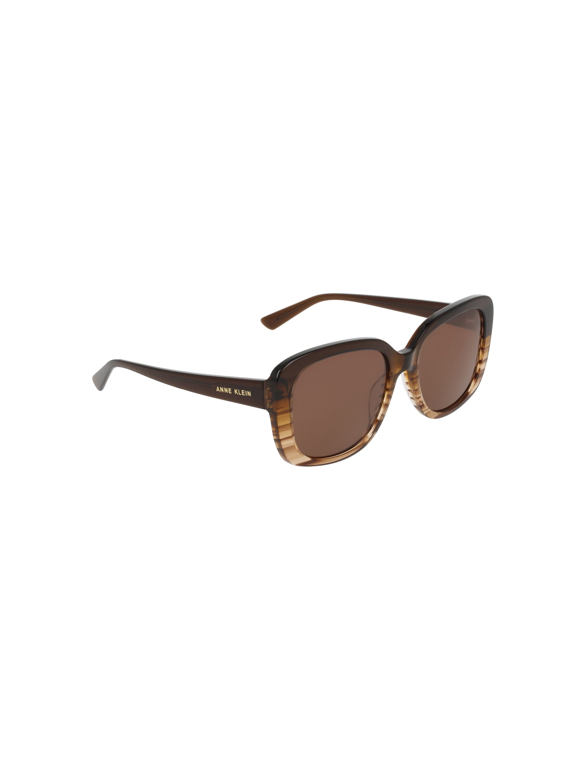Anne Klein Oversized Square Gradient Sunglasses